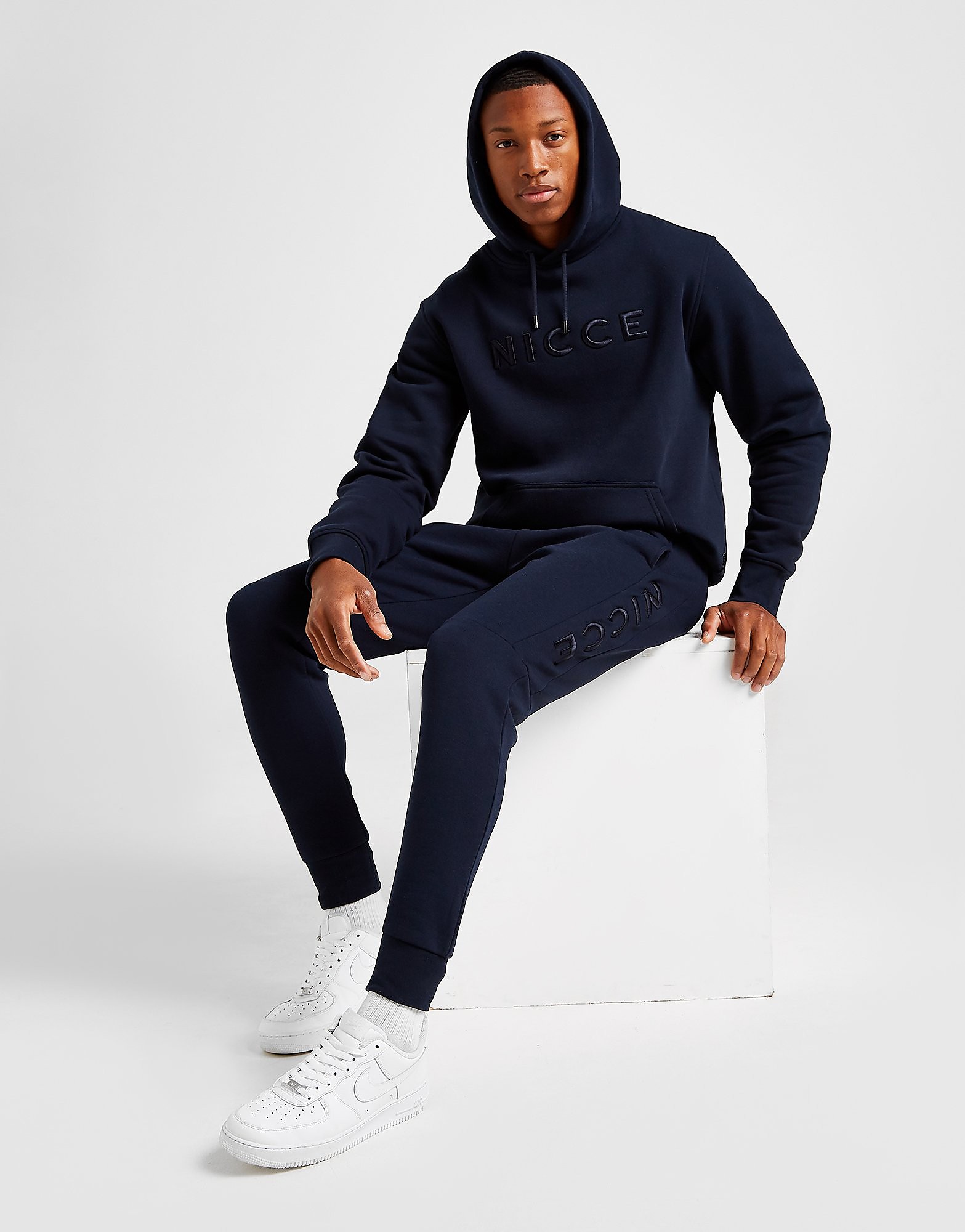 

Nicce Mercury Fleece Tracksuit - Blue - Mens, Blue