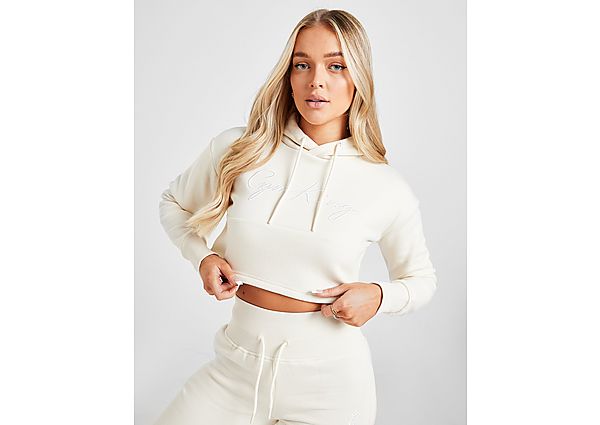 Gym King Sweat à Capuche Crop Sky Femme