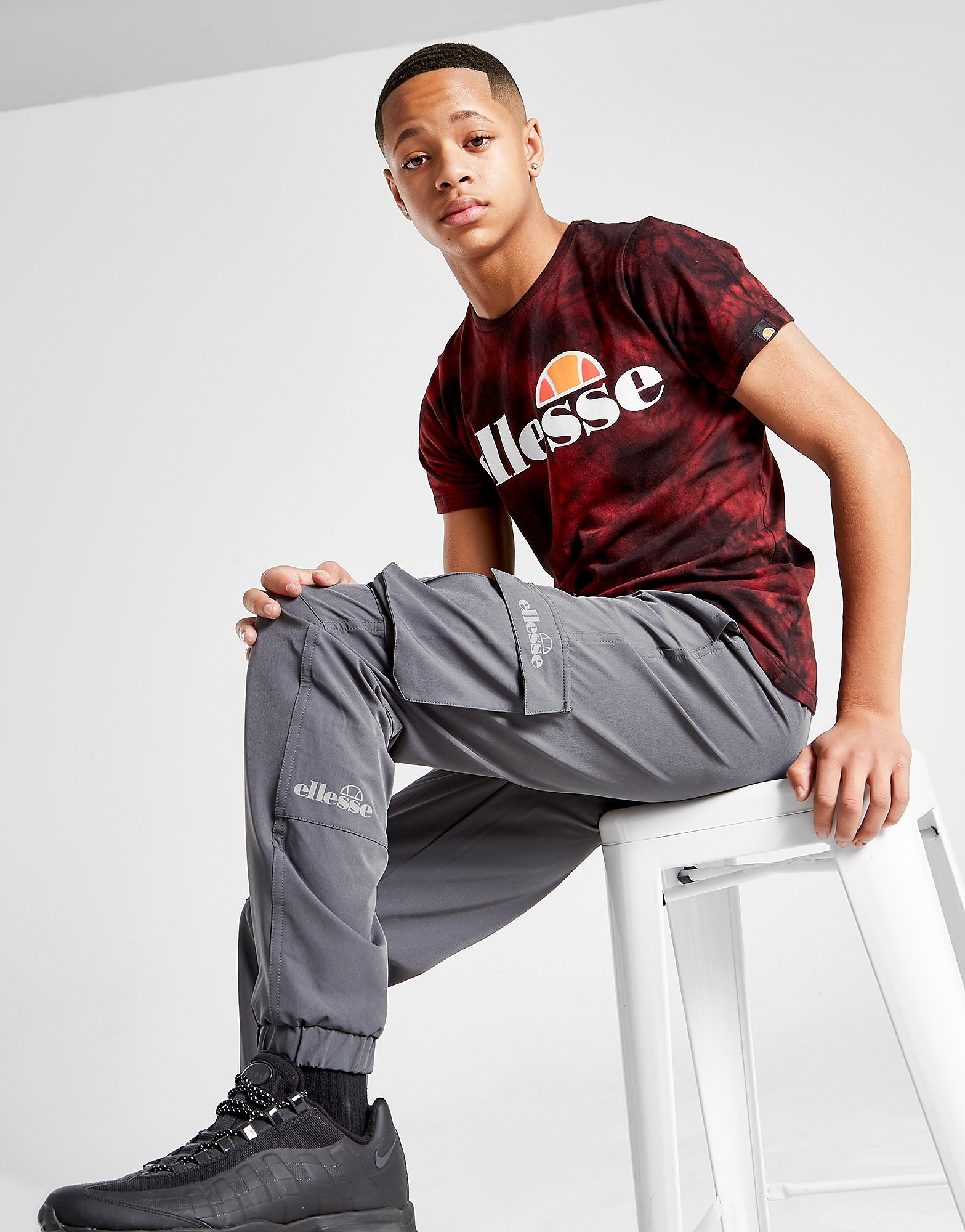 

Ellesse Phicalo Cargo Track Pants Junior - Grey - Kids, Grey