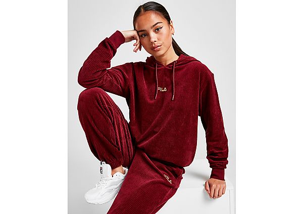 Fila Sweat à capuche Velvet Ribbed Femme