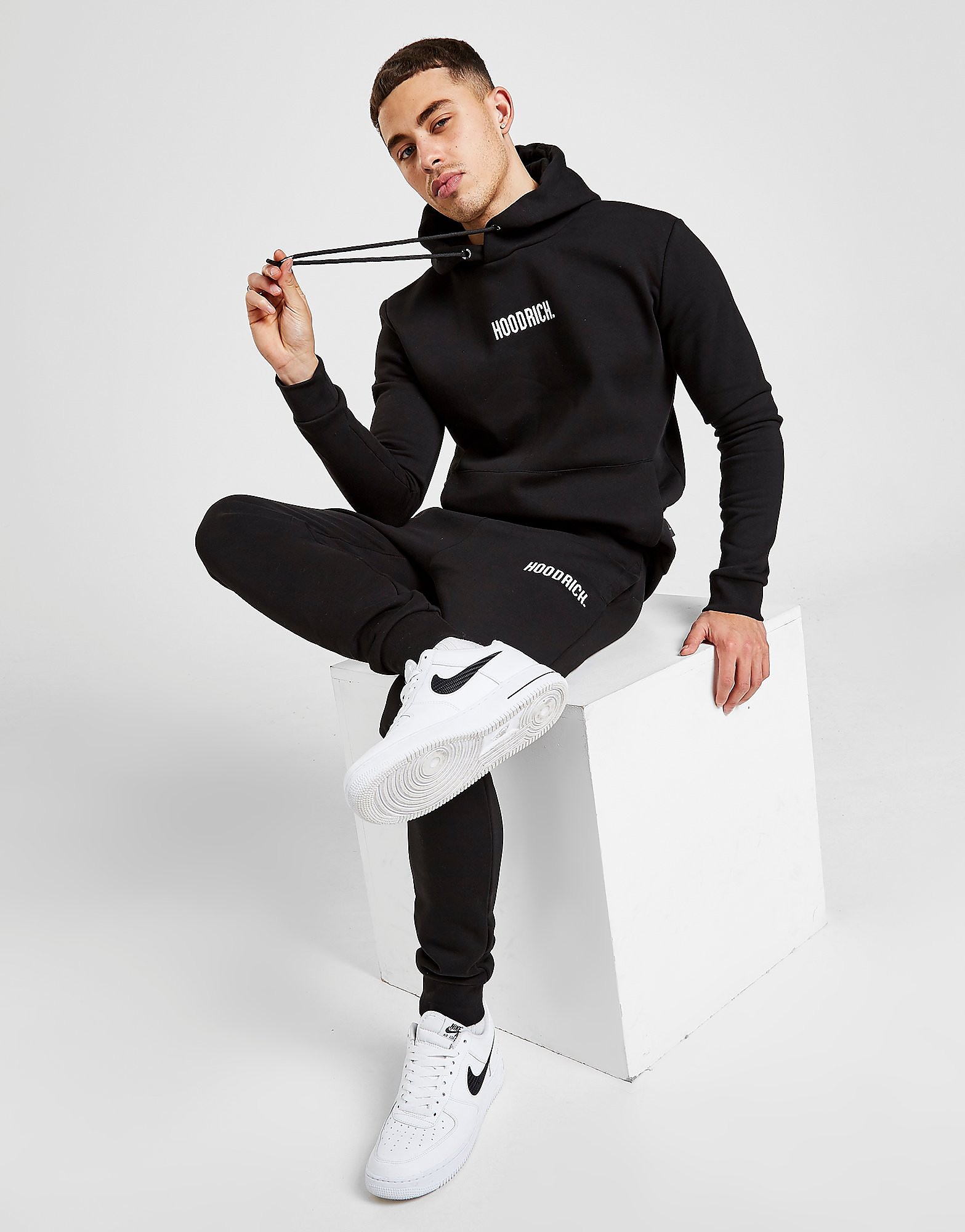 

Hoodrich Core Small Logo Tracksuit - Black - Mens, Black