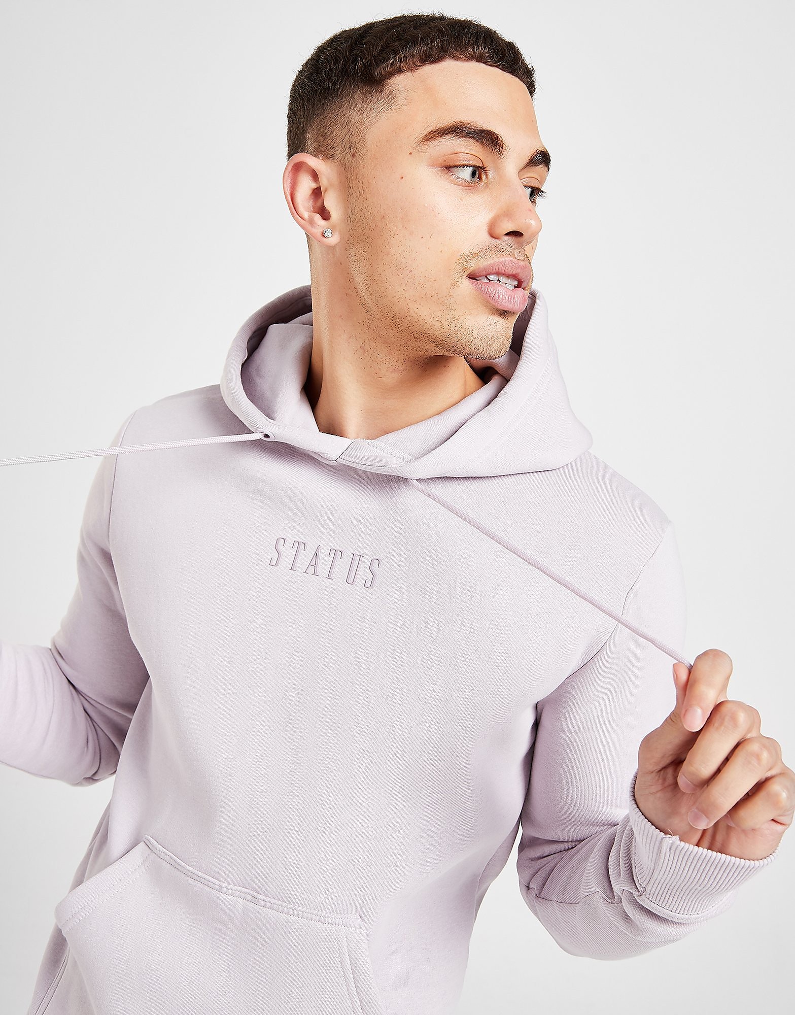 

Status Stitch Overhead Hoodie - Purple - Mens, Purple
