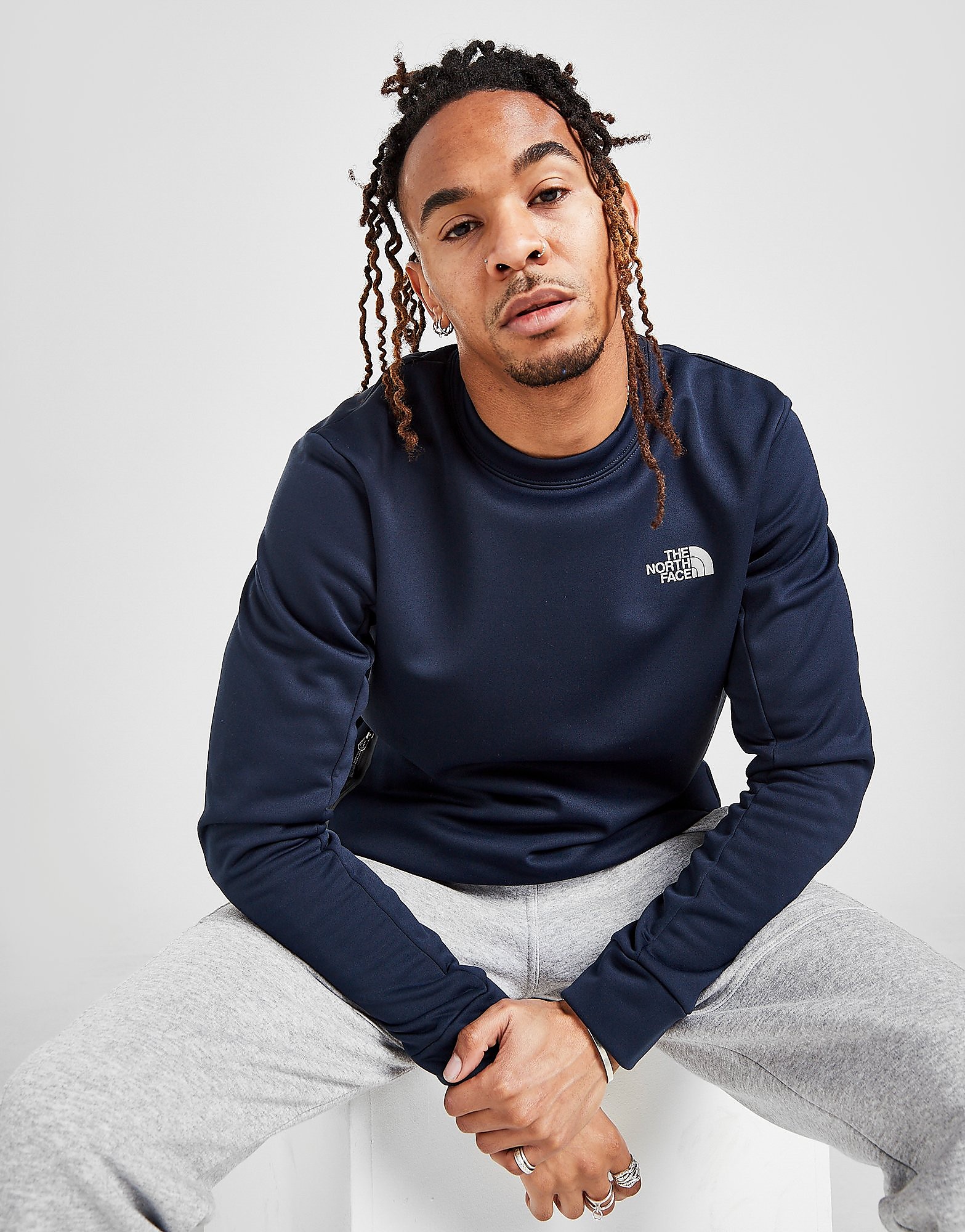 

The North Face Mittelegi 2.0 Crew Sweatshirt - Only at JD - Blue - Mens, Blue