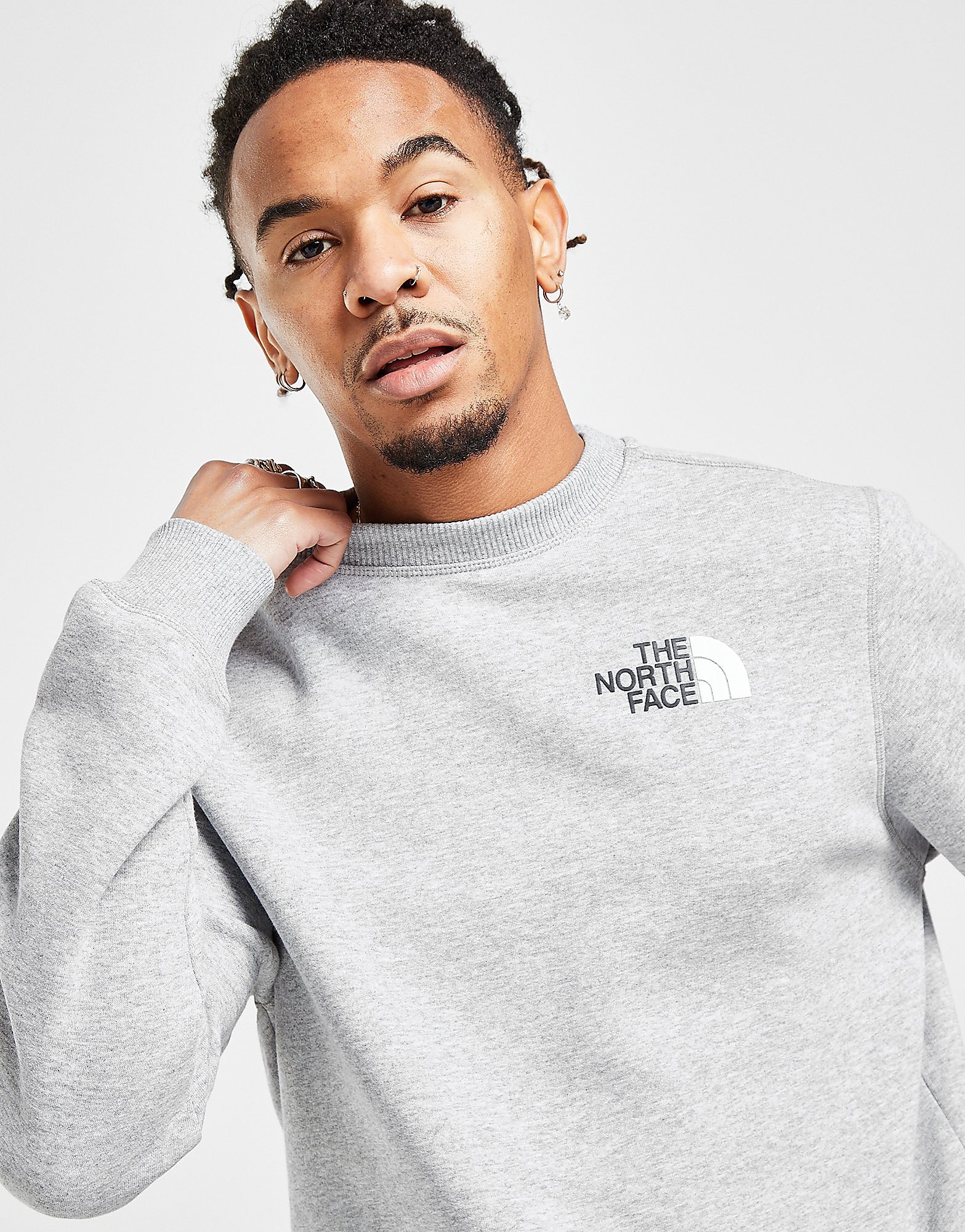 

The North Face Crew Sweatshirt - Only at JD - Grey - Mens, Grey