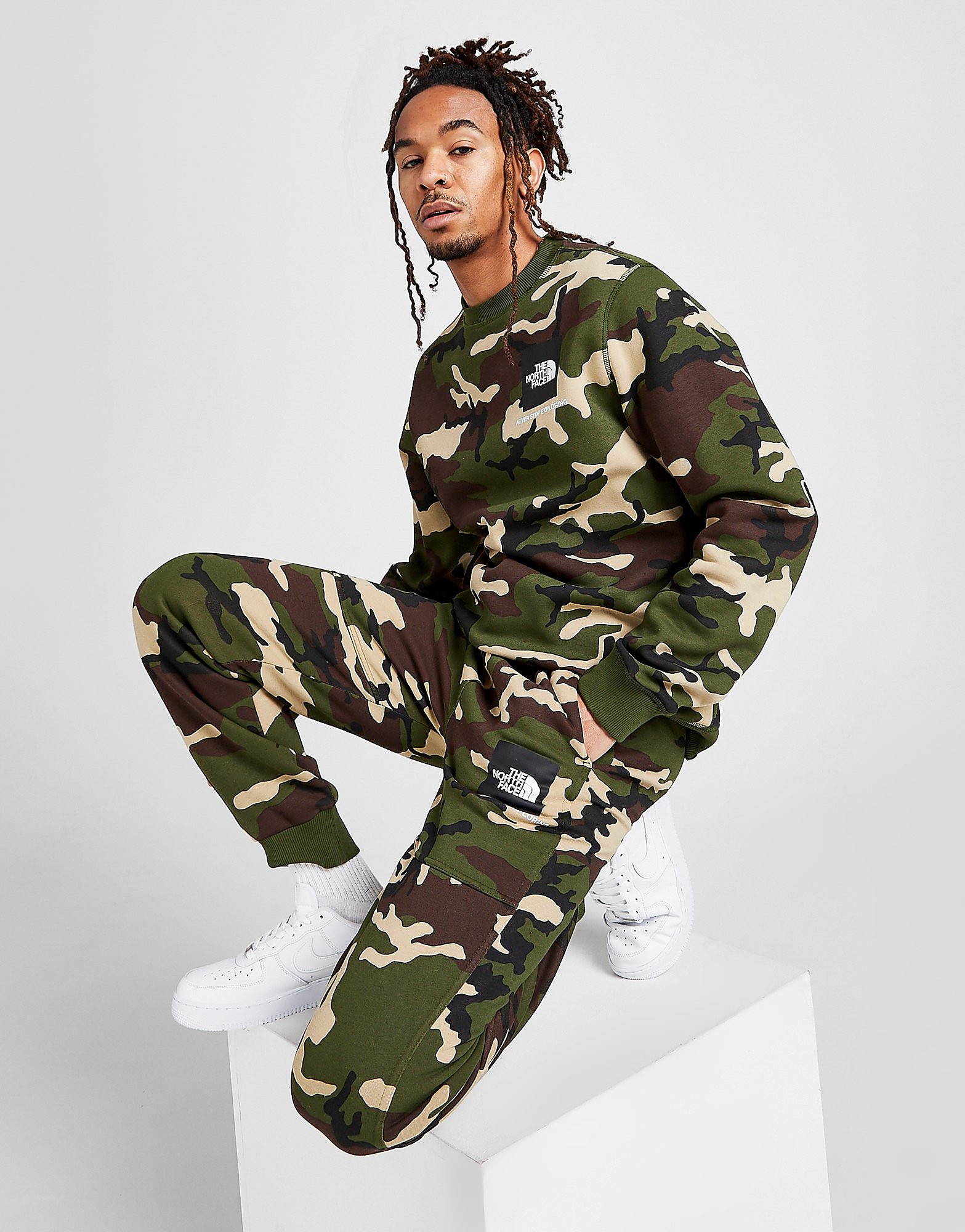 

The North Face Box Logo Joggers - Only at JD - Green - Mens, Green