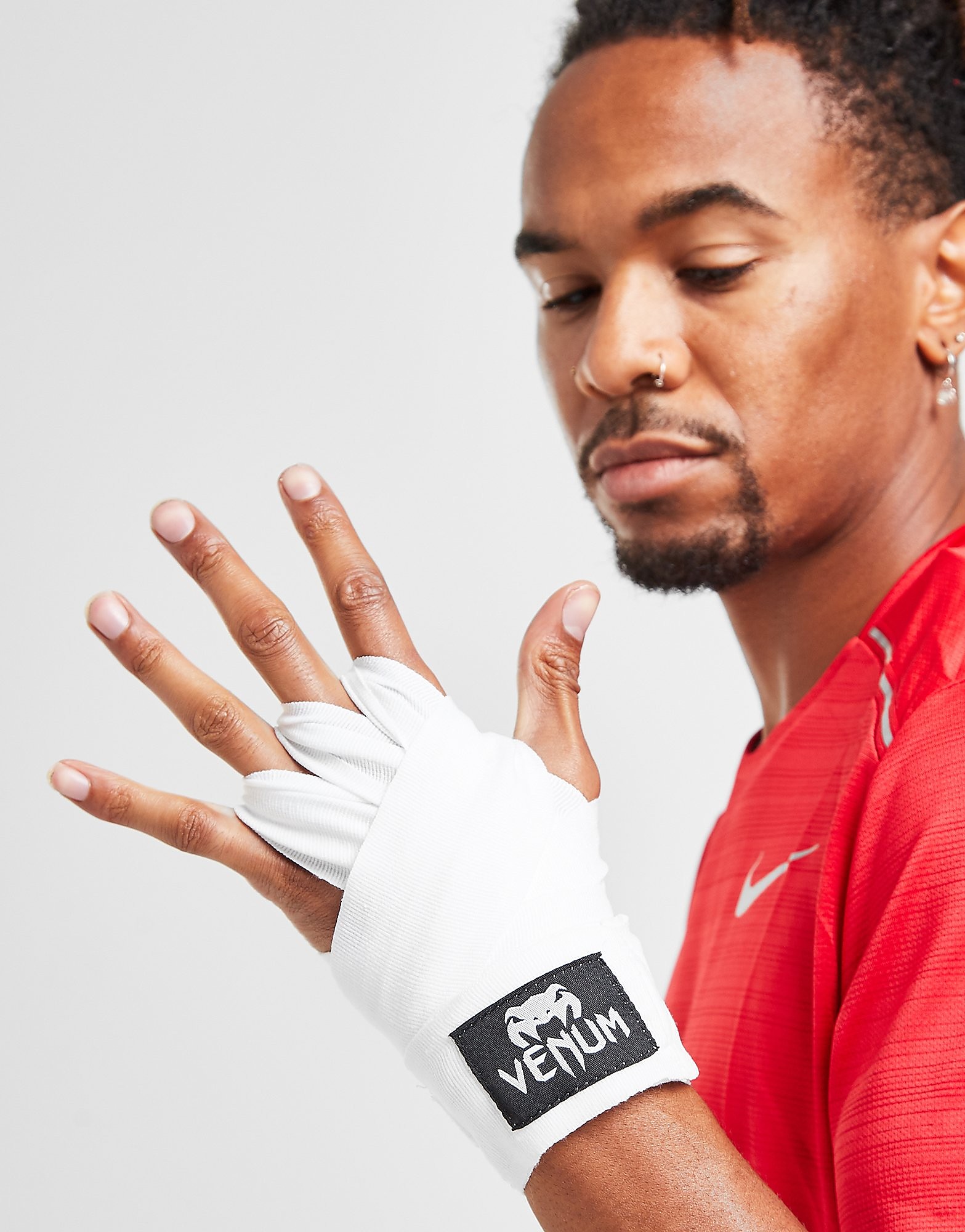 

Venum Kontact Boxing Wraps - White/Black - Womens, White/Black