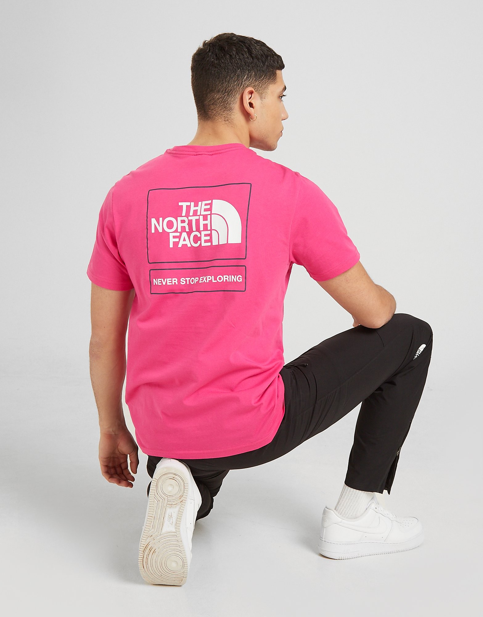 

The North Face Back Outline T-Shirt - Only at JD - Pink - Mens, Pink