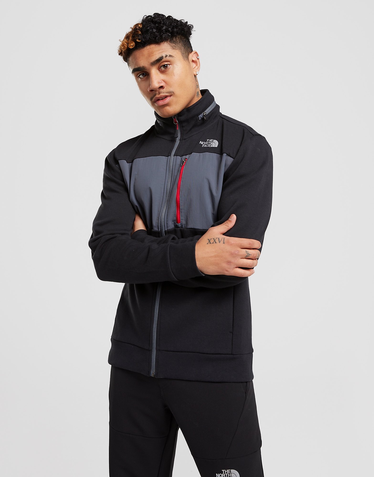 

The North Face Tek Hooded Track Top - Only at JD - Black, Black