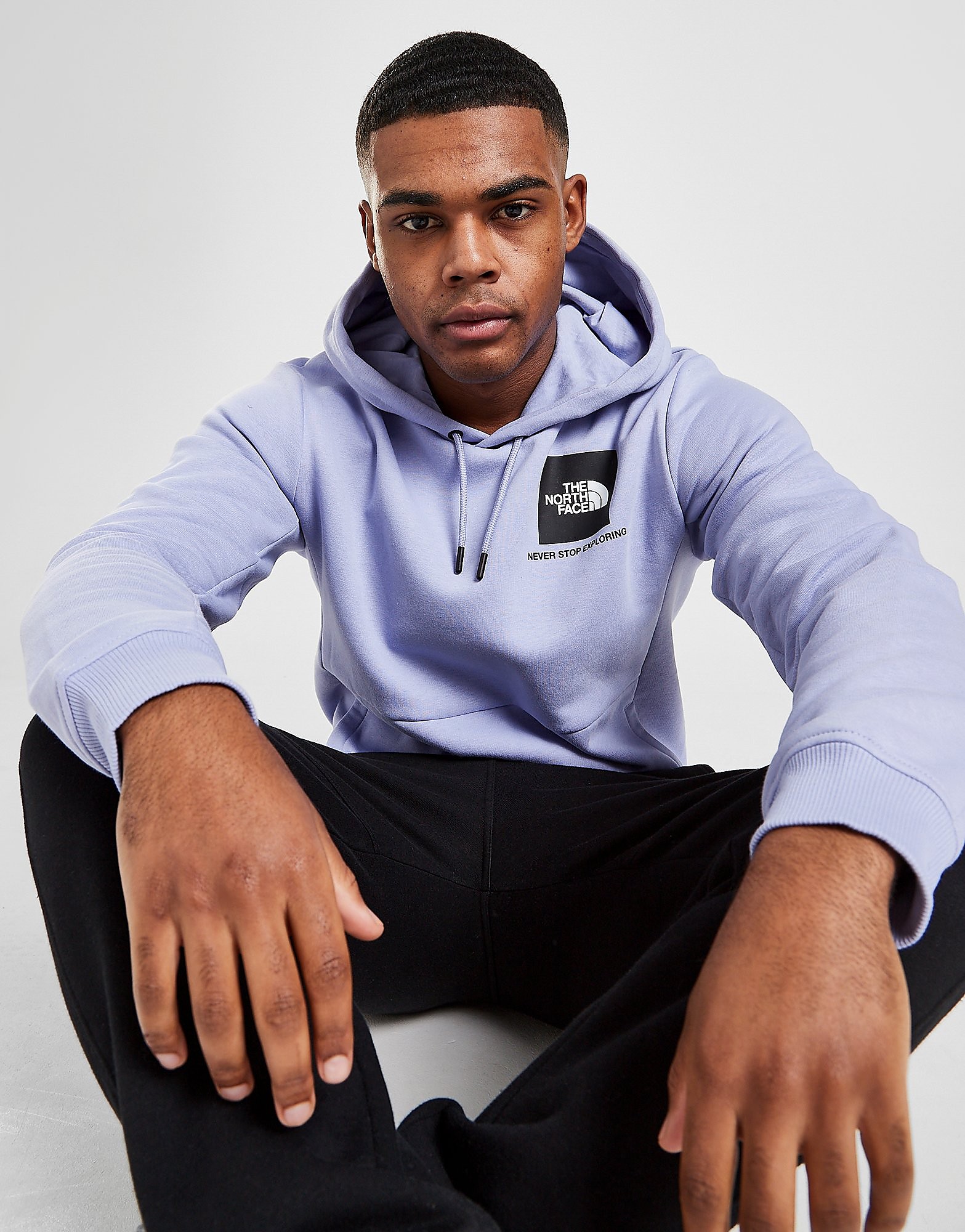 The north face fine box hoodie store