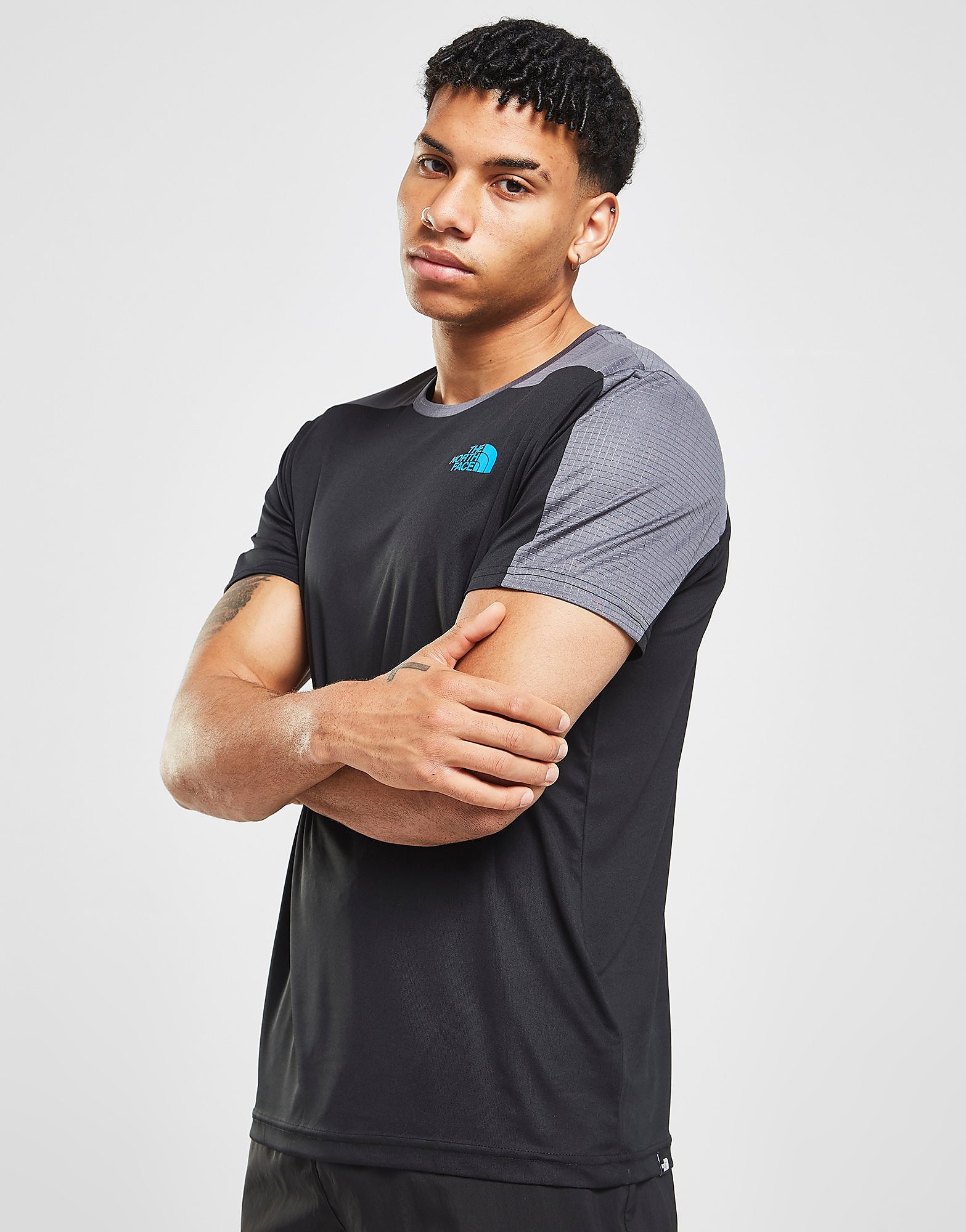 

The North Face Texture Poly T-Shirt - Only at JD - Black - Mens, Black