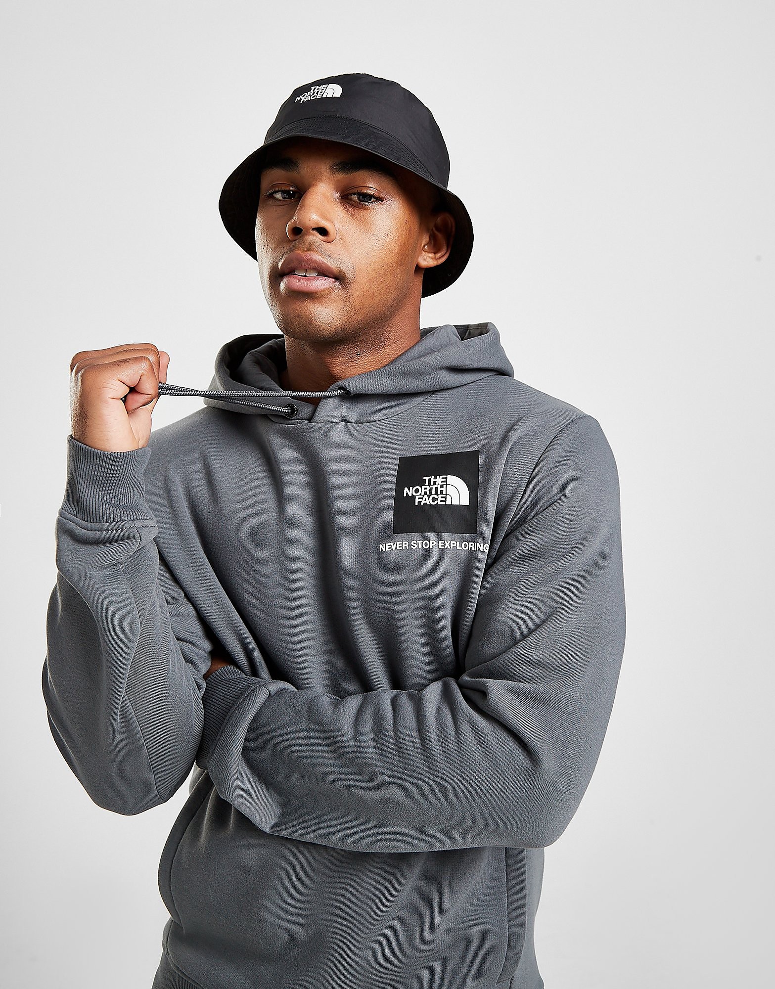 

The North Face Fine Box Hoodie - Only at JD - Grey - Mens, Grey