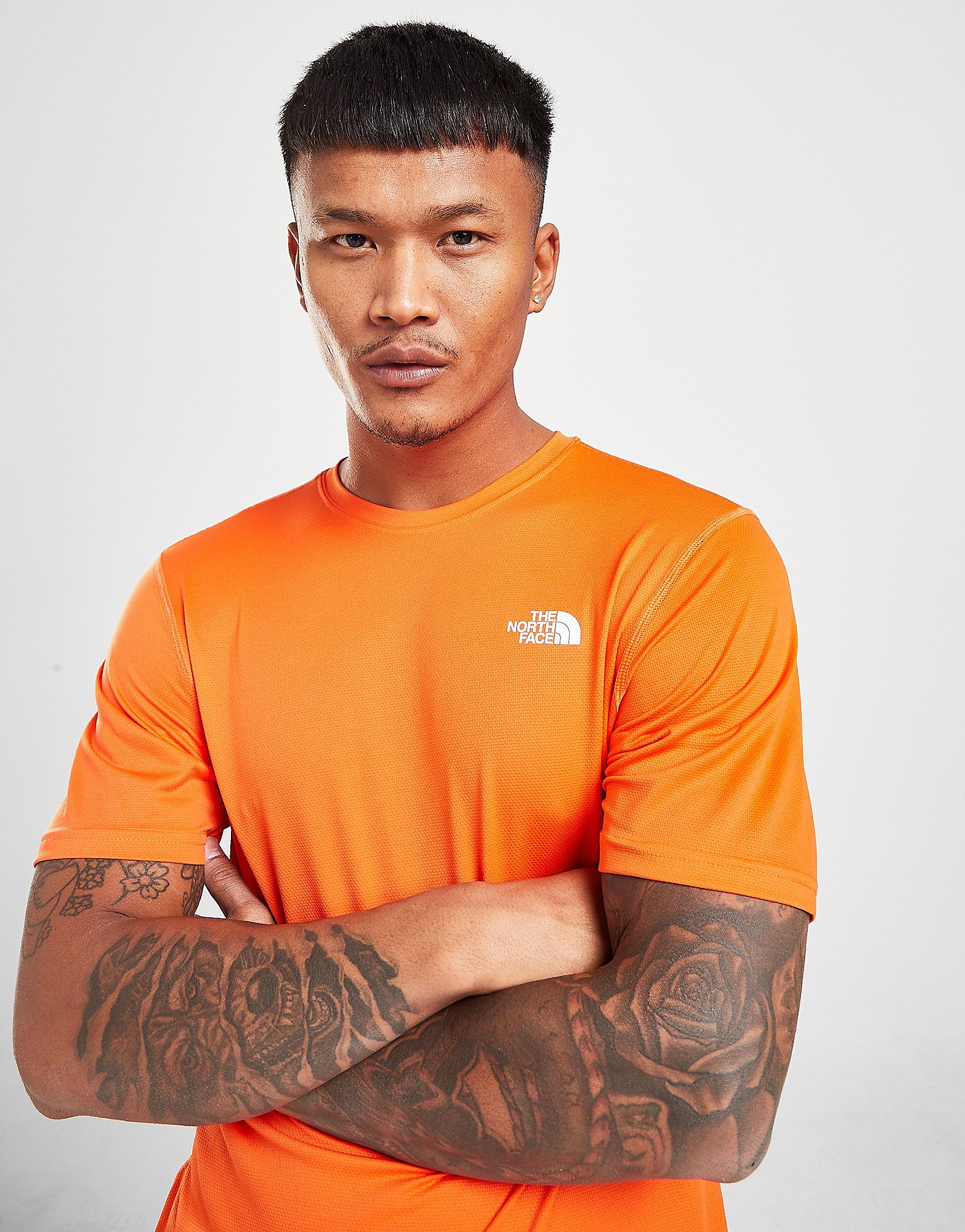 

The North Face Flex T-Shirt - Orange - Mens, Orange
