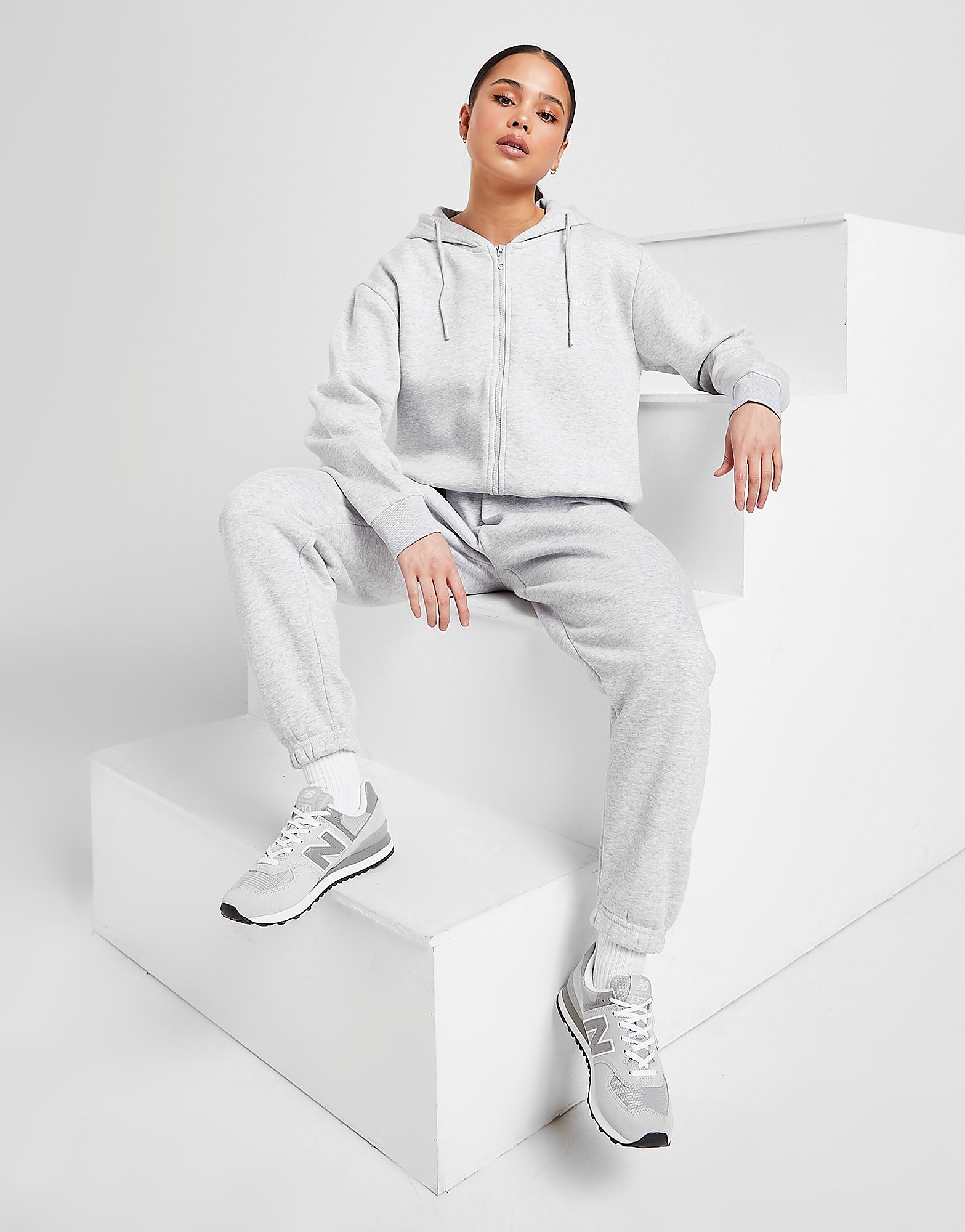 

McKenzie Essential Fleece Joggers - Grey - Womens, Grey