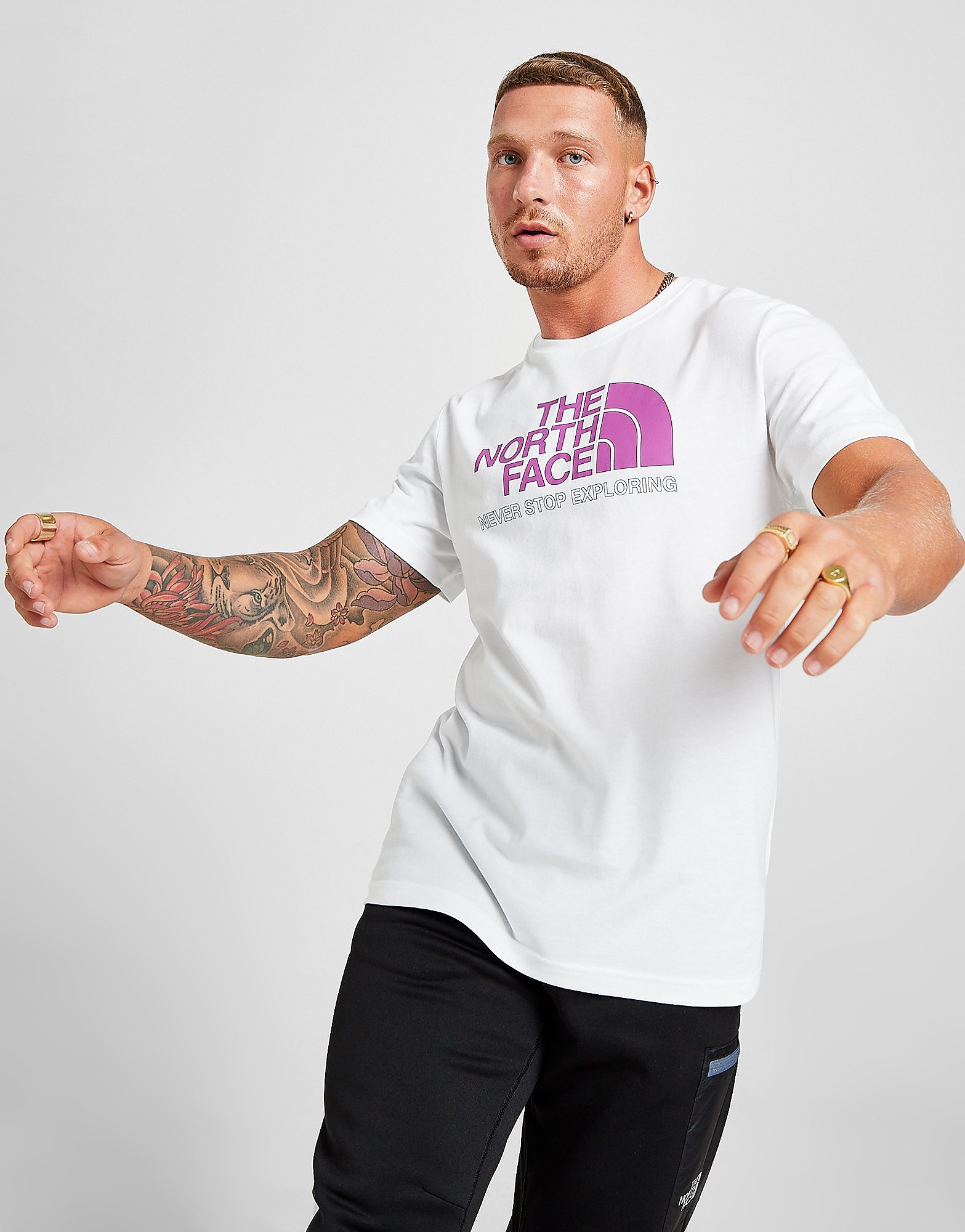 

The North Face Keyline T-Shirt - Only at JD - White - Mens, White