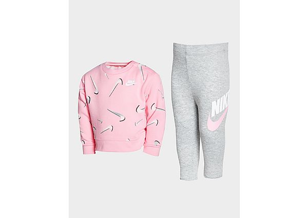Nike Ensemble Sweat-shirt/ Legging Swoosh Crew Bébé Fille
