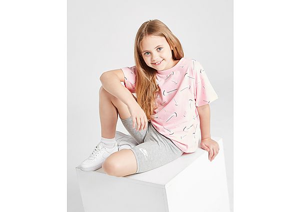 Nike Ensemble T-Shirt/Short Cycliste Swoosh Enfant