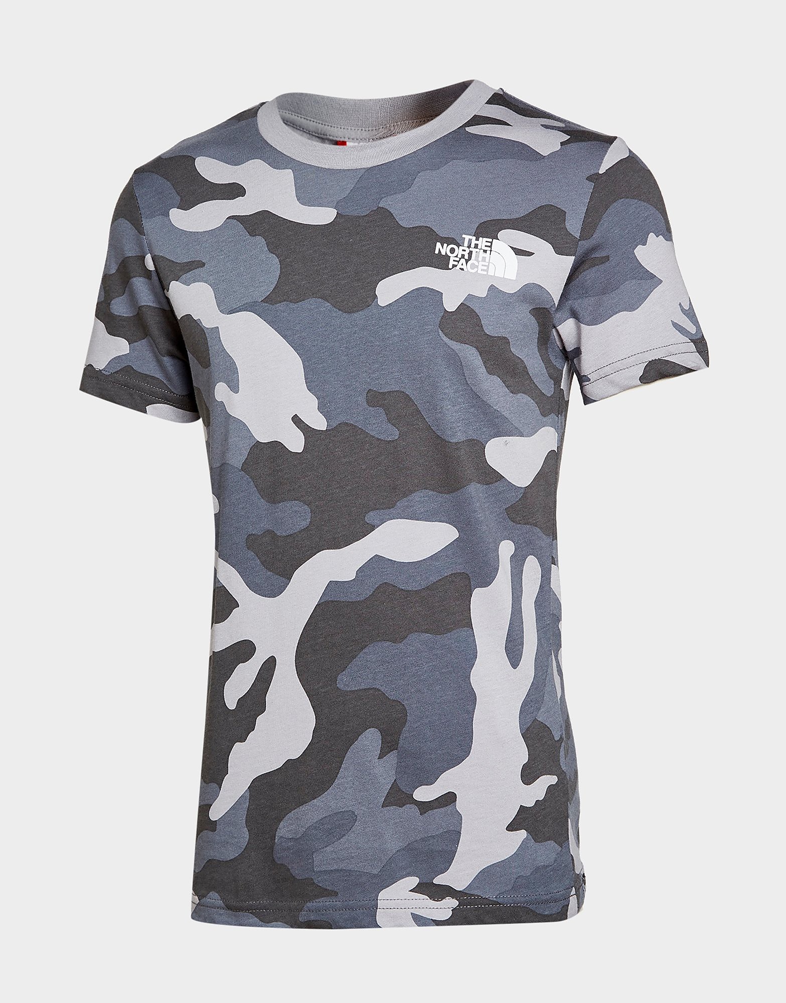 

The North Face Camo Back Hit T-Shirt Junior - Only at JD - Grey - Kids, Grey