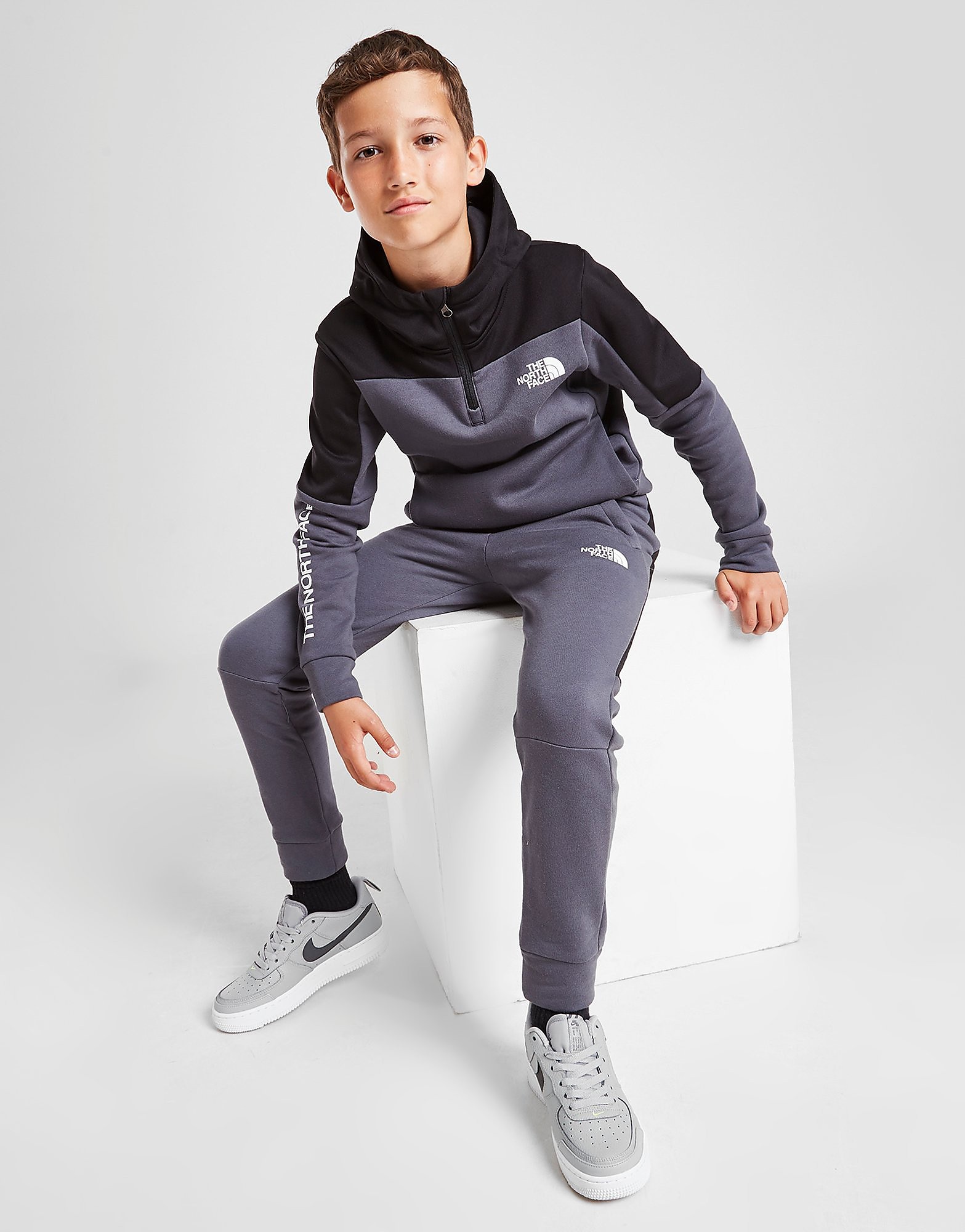 

The North Face Fabmix Fleece Joggers Junior - Only at JD - Grey - Kids, Grey