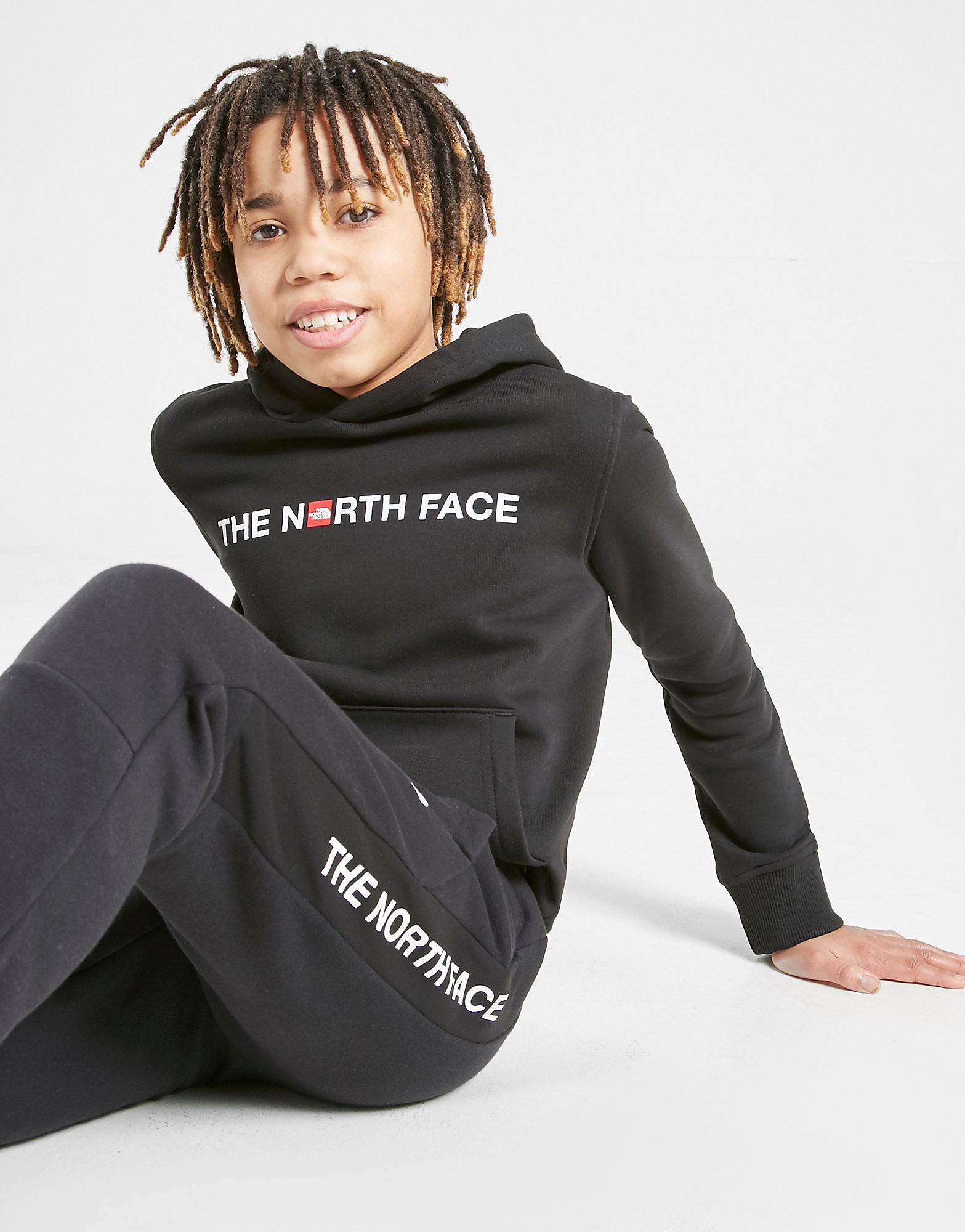

The North Face Logo Fleece Hoodie Junior - Black - Kids, Black