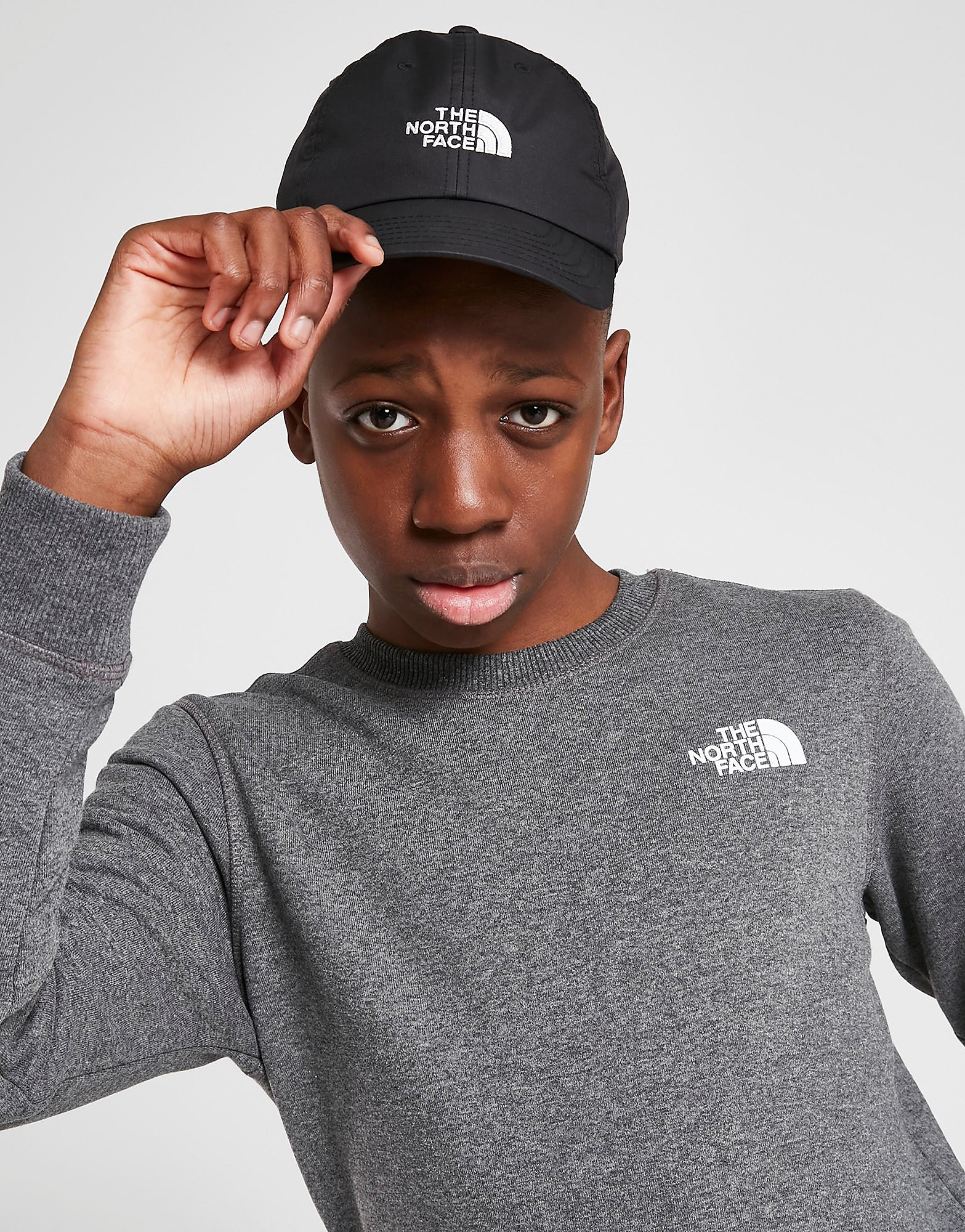 

The North Face Box Logo Crew Sweatshirt Junior - Grey - Kids, Grey