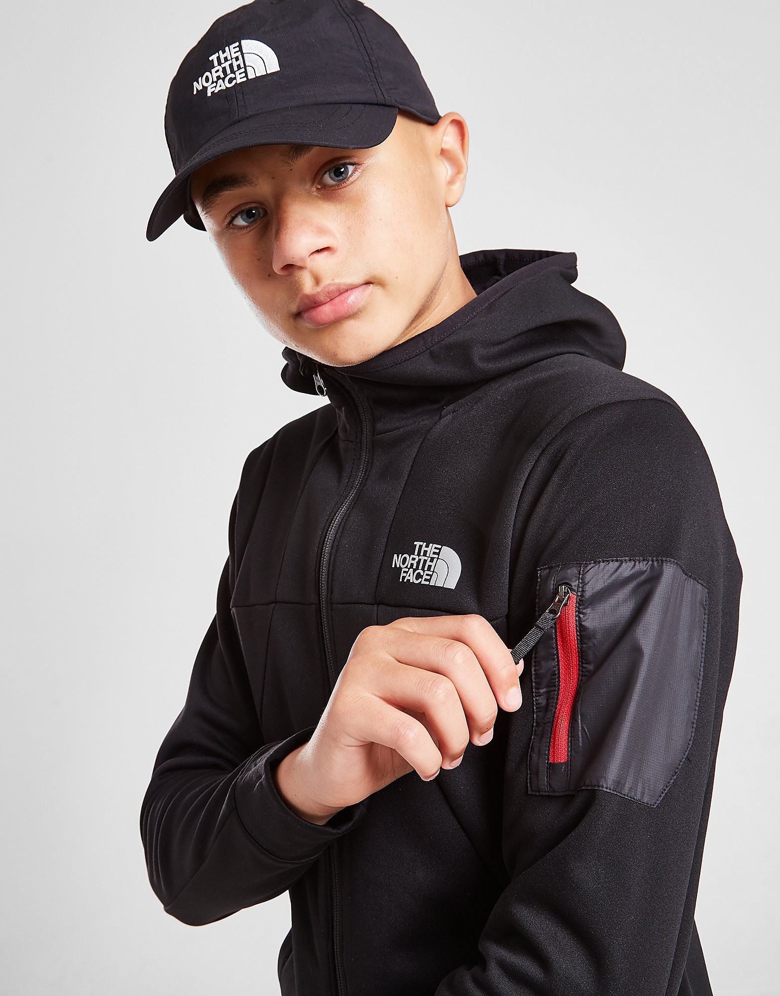 

The North Face Mittelegi Full Zip Hoodie Junior - Only at JD - Black - Kids, Black