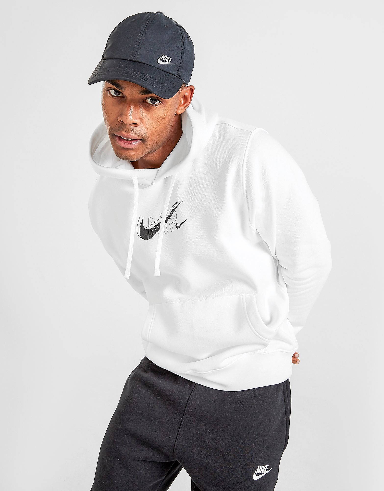 Nike Air Overhead Hoodie - White - Mens, White
