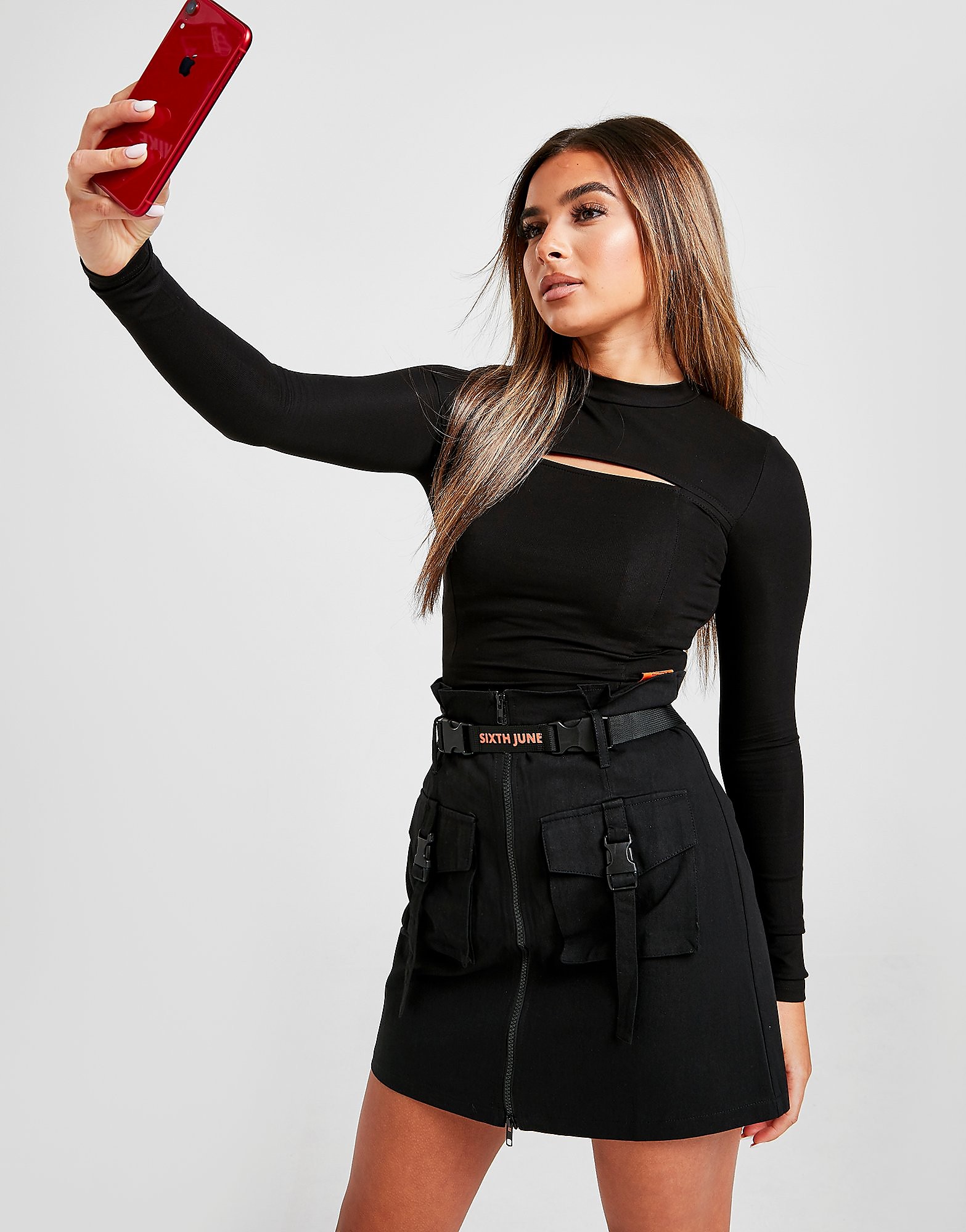 

Sixth June Utility Skirt - Only at JD - Black - Womens, Black