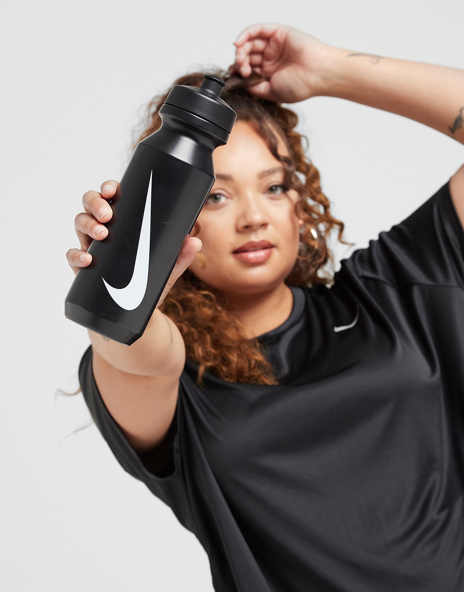 

Nike Big Mouth Water Bottle 32oz - Black - Womens, Black