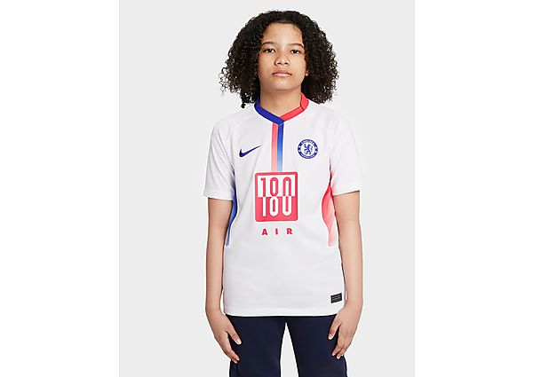 Nike Maillot de football Chelsea FC Stadium Air Max pour Enfant plus âgé - White/Concord, White/Conc