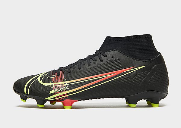 Nike Chaussure de football multi-surfaces à crampons Nike Mercurial Superfly 8 Academy MG - Black/Of