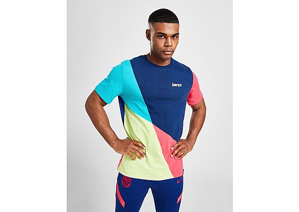 Nike Tee-shirt de football FC Barcelona pour Homme - Oracle Aqua, Oracle Aqua