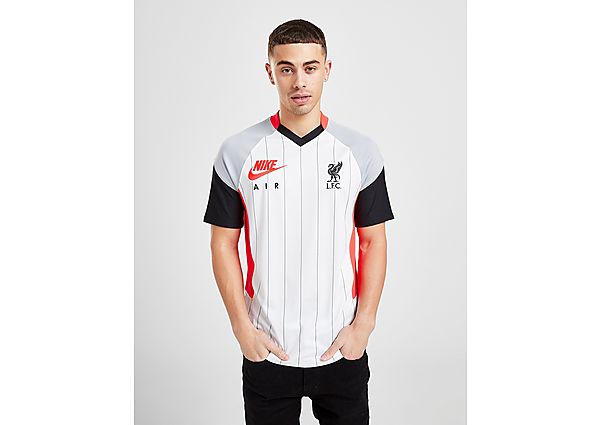Nike Maillot de football Liverpool FC Stadium Air Max pour Homme - White/Laser Crimson/Wolf Grey/Bla