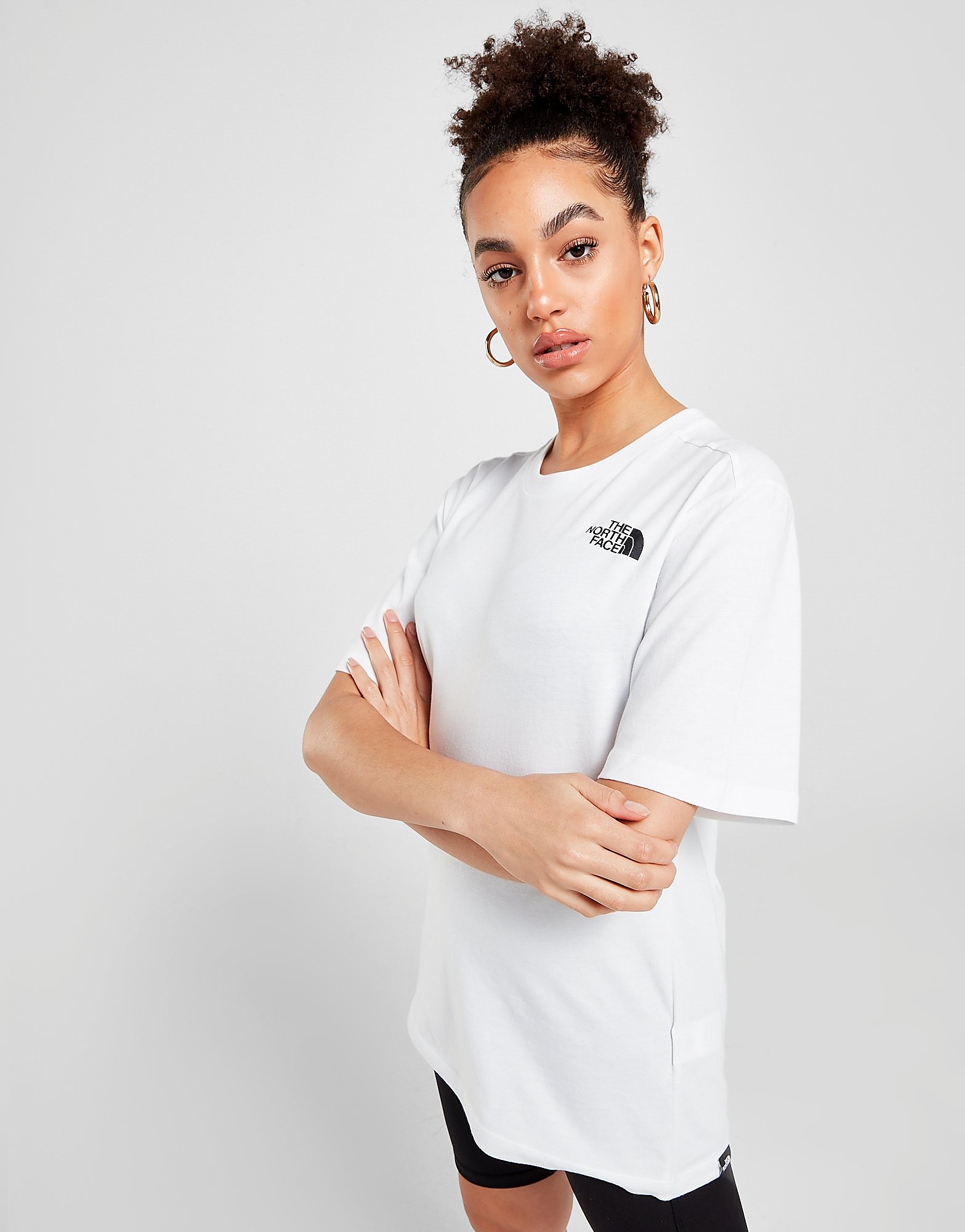 

The North Face Back Graphic Boyfriend T-Shirt - White - Womens, White