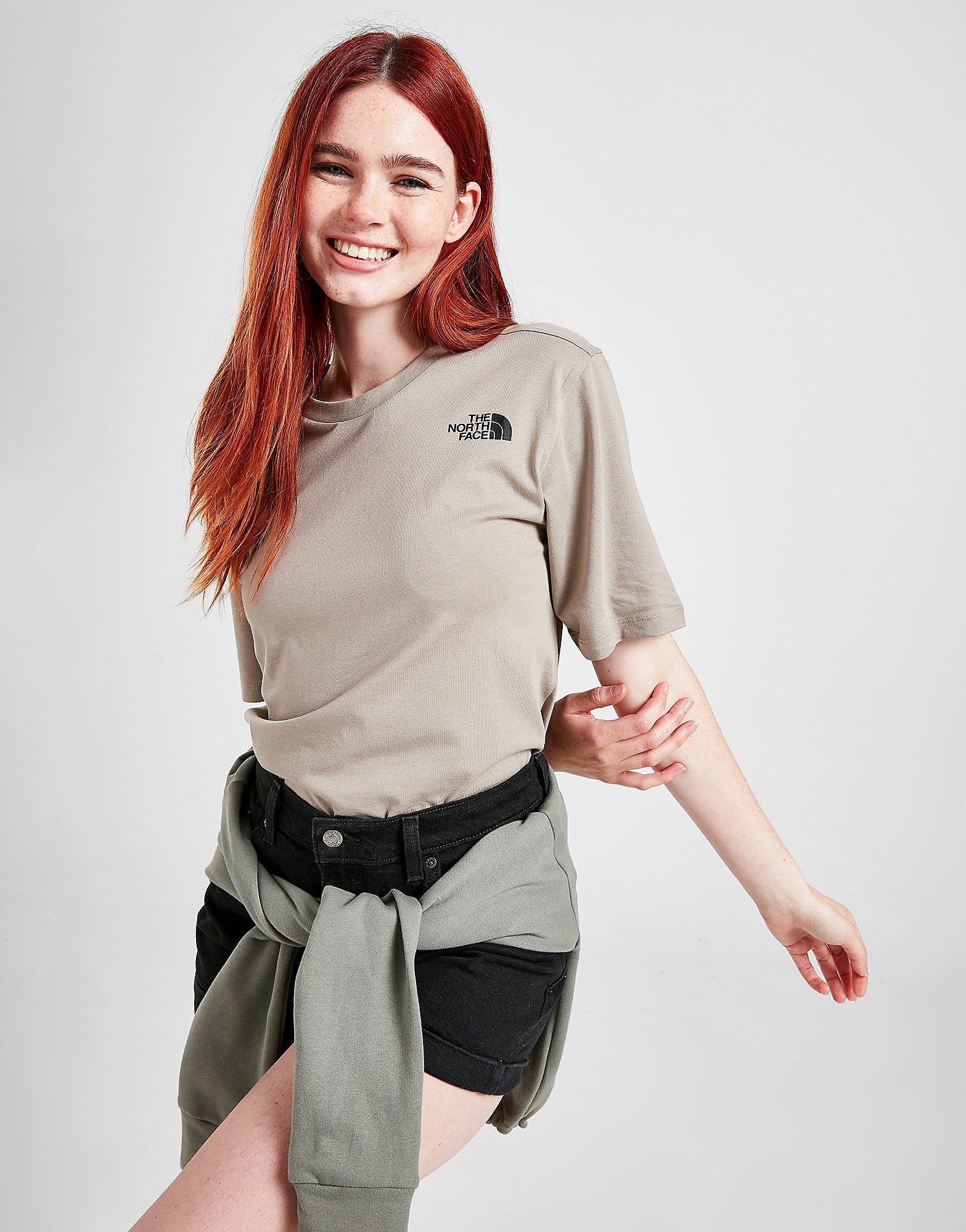 

The North Face Back Graphic Boyfriend T-Shirt - Brown, Brown