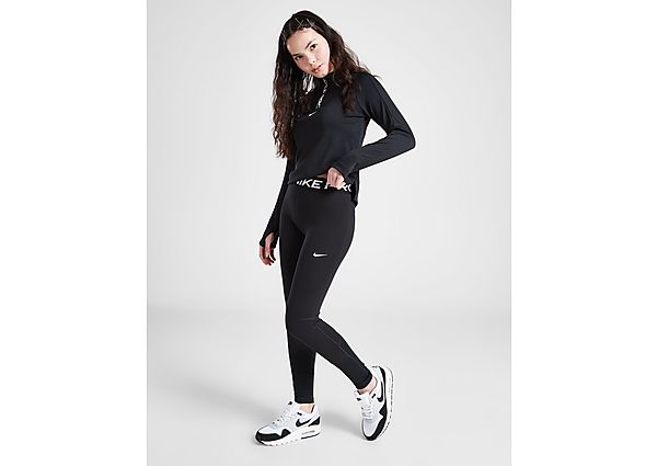 Nike Legging Nike Pro pour Fille plus âgée - Black/White, Black/White