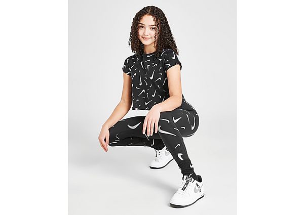 Nike Tee-shirt court Nike Sportswear pour Fille plus âgée - Black, Black
