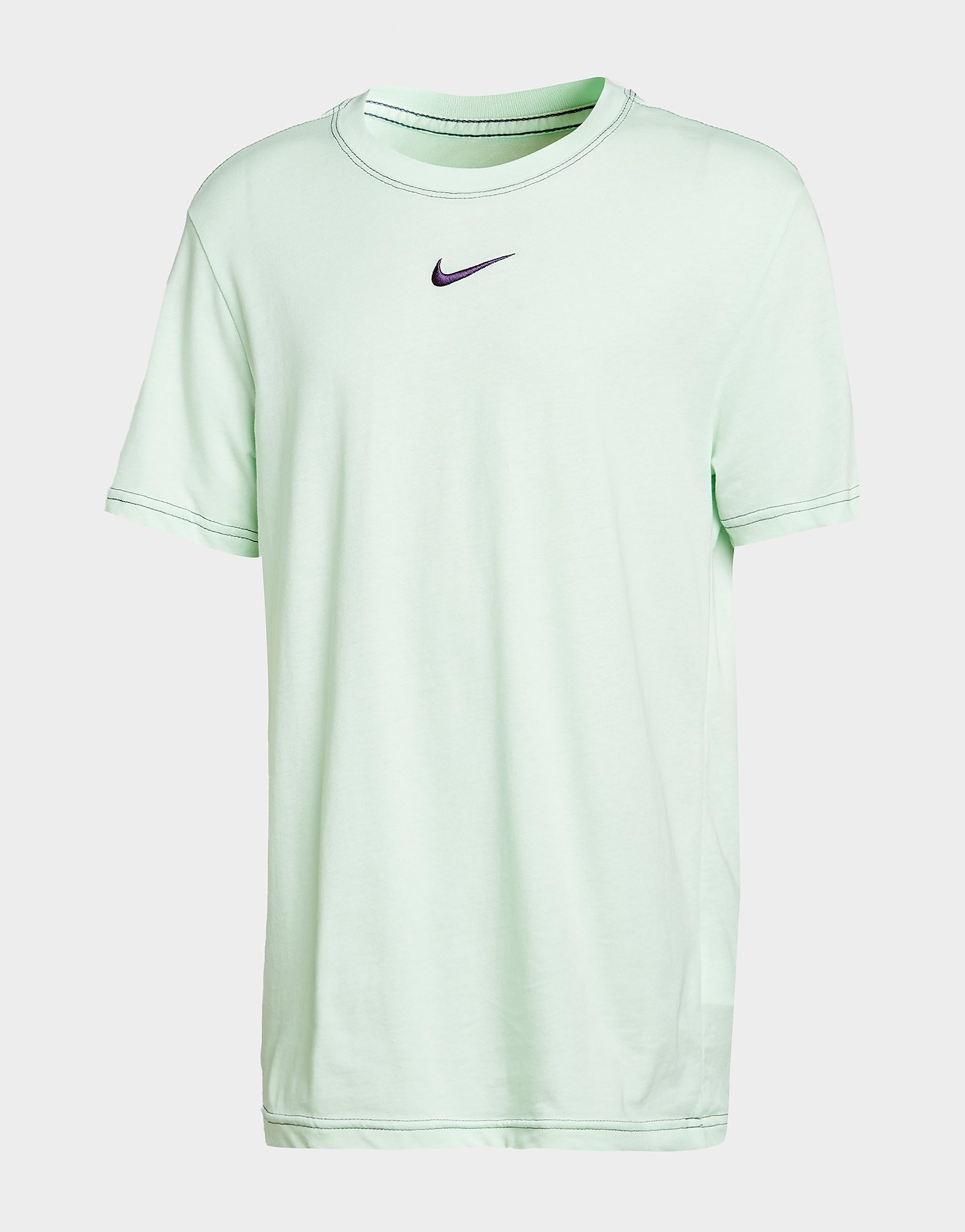 

Nike Girls' Essential Boyfriend T-Shirt Junior - Vapour Green/Grand Purple - Kids, Vapour Green/Grand Purple