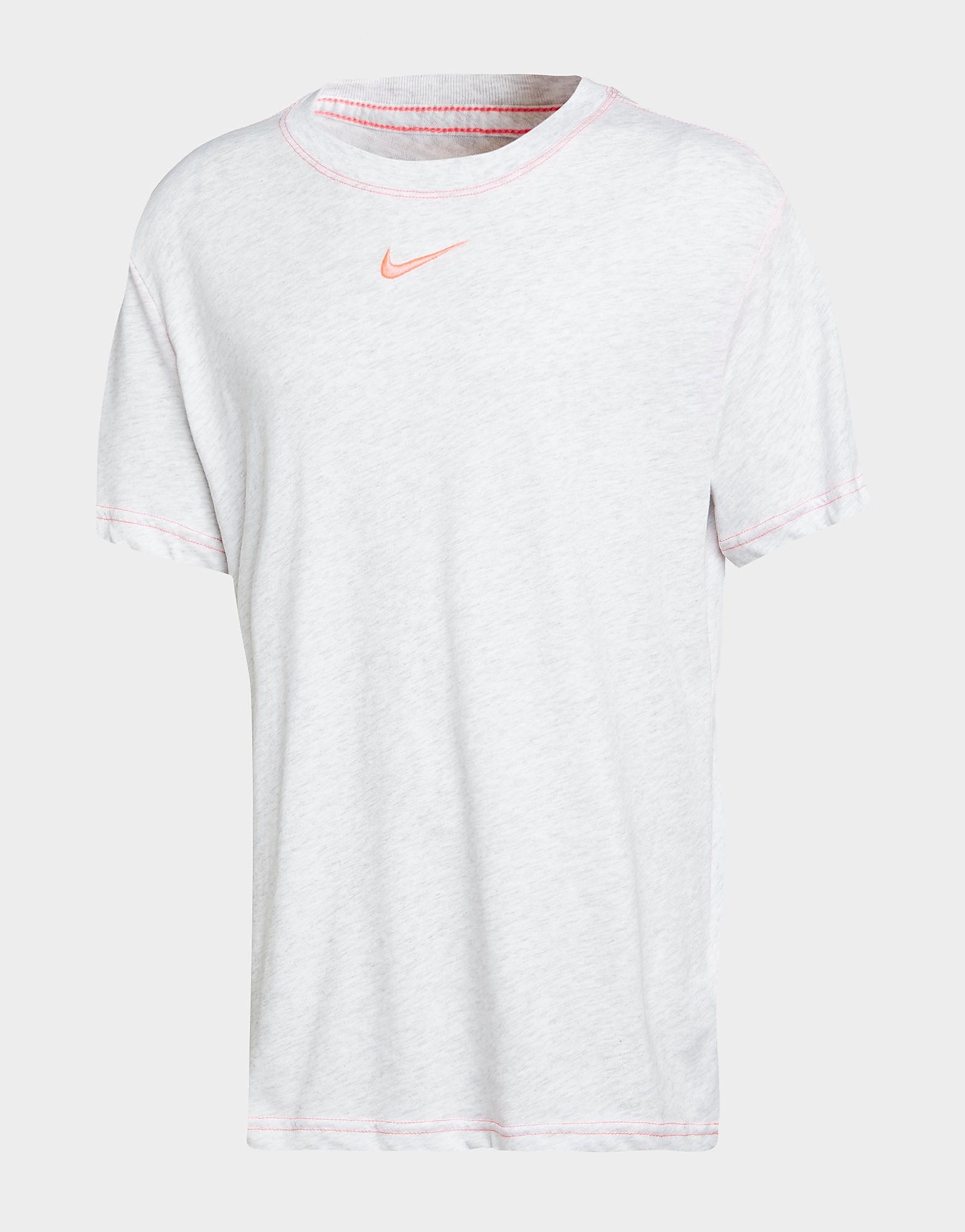 

Nike Girls' Essential Boyfriend T-Shirt Junior - Birch Heather/Sunset Pulse - Kids, Birch Heather/Sunset Pulse