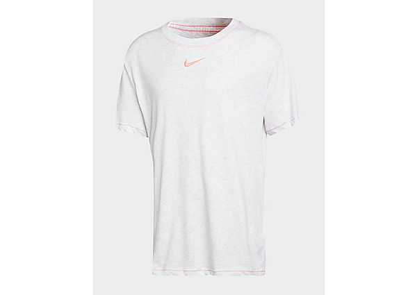 Nike Tee-shirt Nike Sportswear pour Fille plus âgée - Birch Heather/Sunset Pulse, Birch Heather/Suns