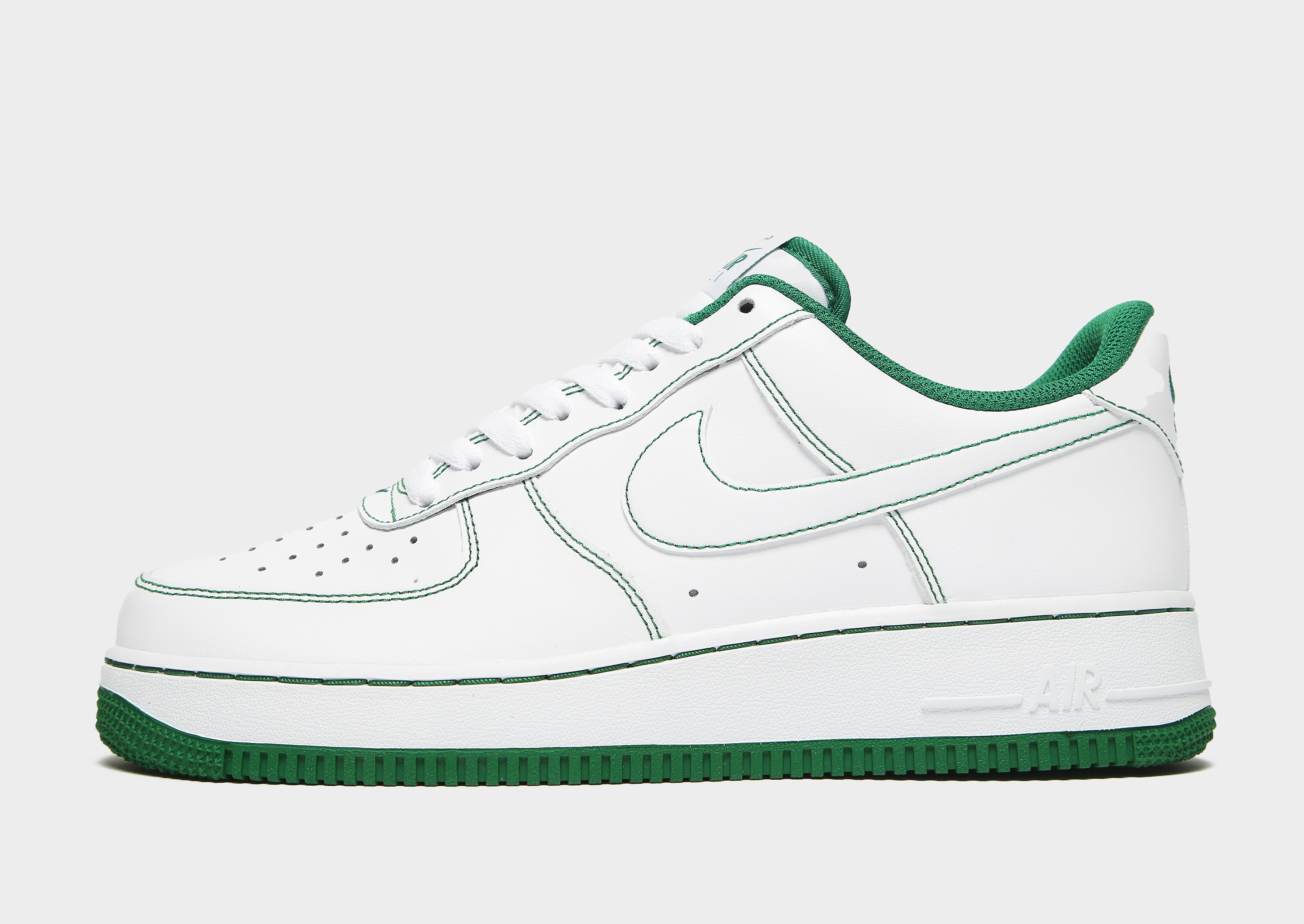 

Nike Air Force 1 '07 - White/Pine Green/White - Mens, White/Pine Green/White