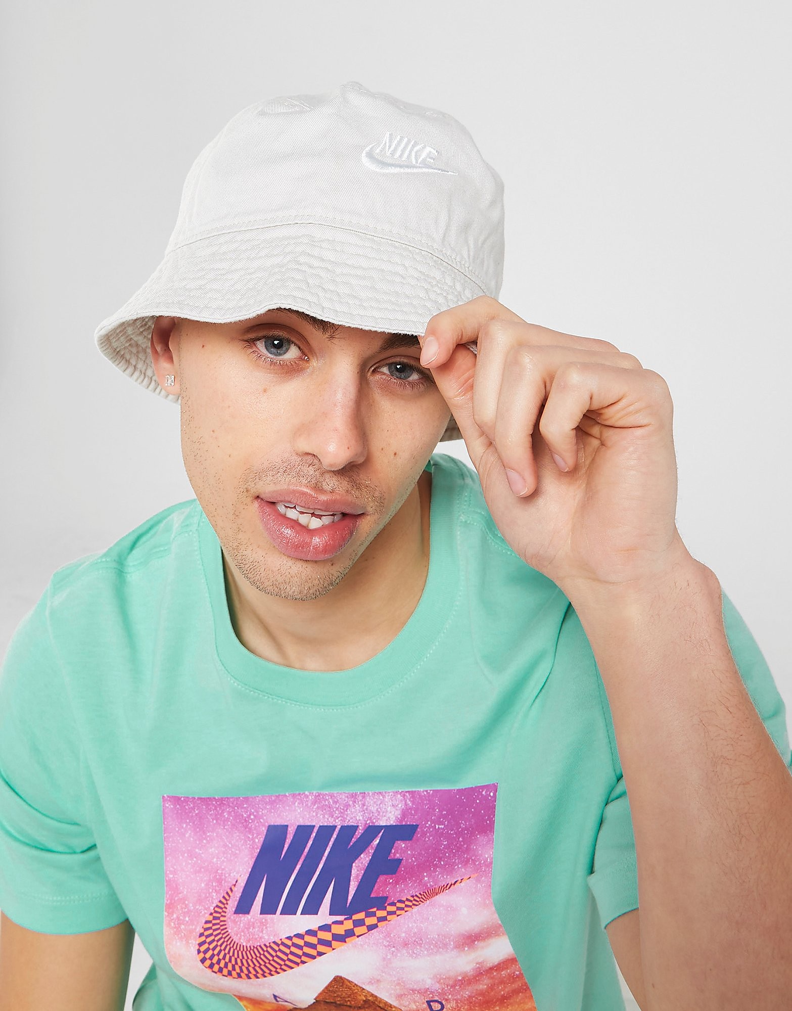 

Nike Futura Wash Bucket Hat - WHITE, WHITE