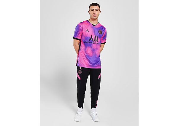 Jordan Pantalon de Survêtement Paris Saint Germain Academy Homme PRÉCOMMANDE - Black/Hyper Pink/Hype