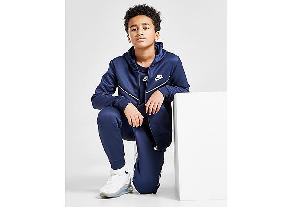 Nike Sweat à capuche entièrement zippé Nike Sportswear pour Garçon plus âgé - Midnight Navy/White, M