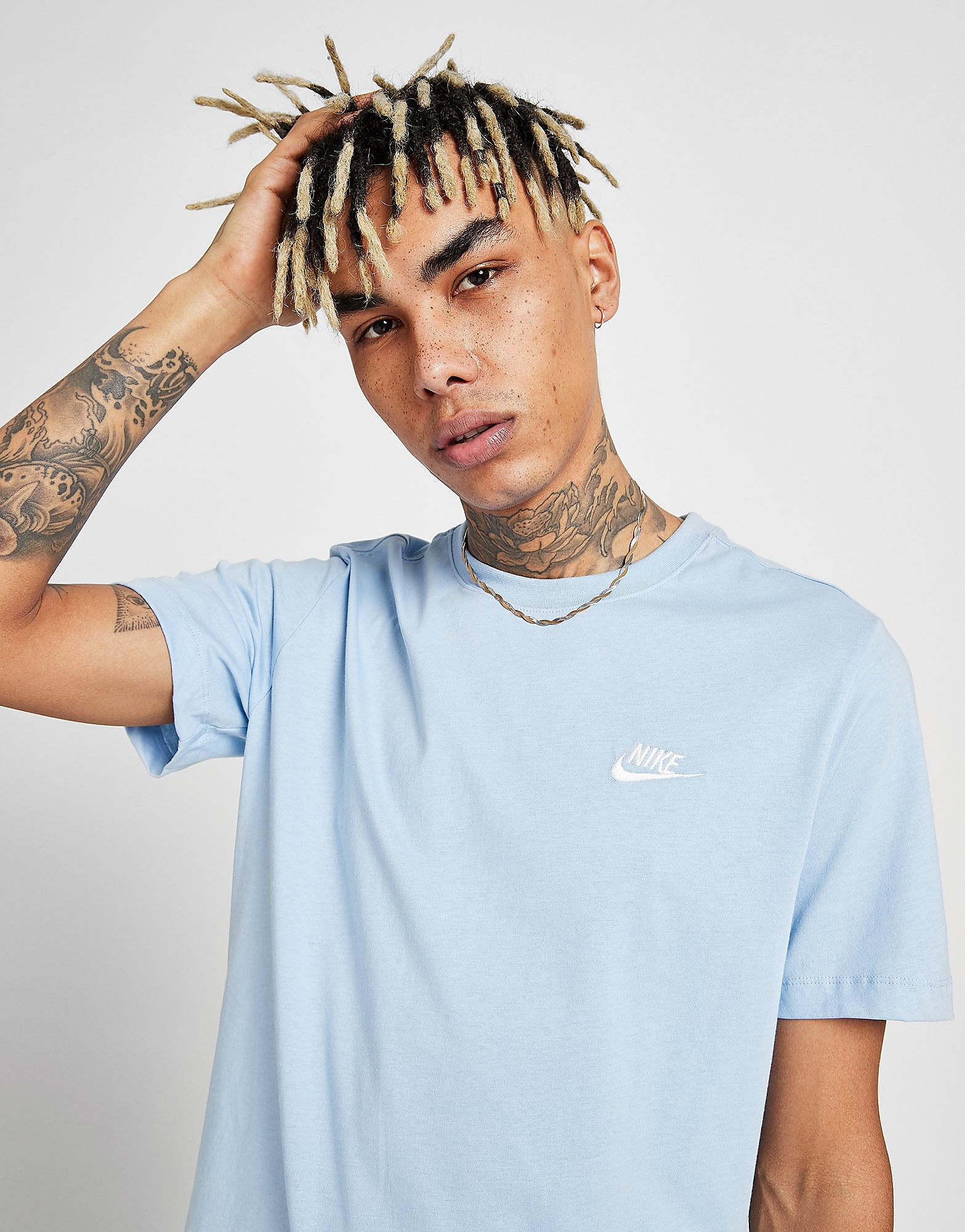 

Nike Club T-Shirt - Blue - Mens, Blue