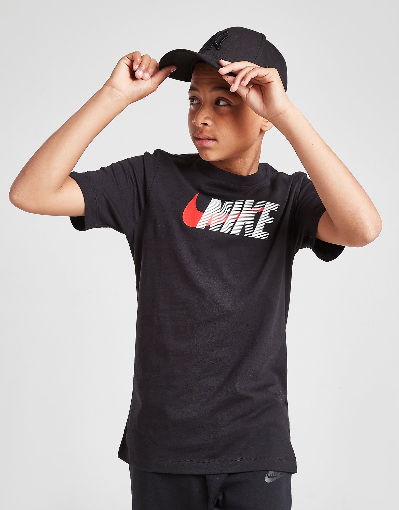 

Nike Sportswear Swoosh T-Shirt Junior - Black - Kids, Black