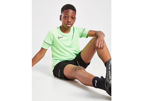 Nike T-Shirt Academy Manches Courtes Junior - Green Strike/Black/Green Strike/Black, Green Strike/Bl