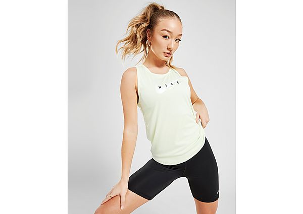 Nike Débardeur de running Nike Swoosh Run pour Femme - Barely Volt, Barely Volt