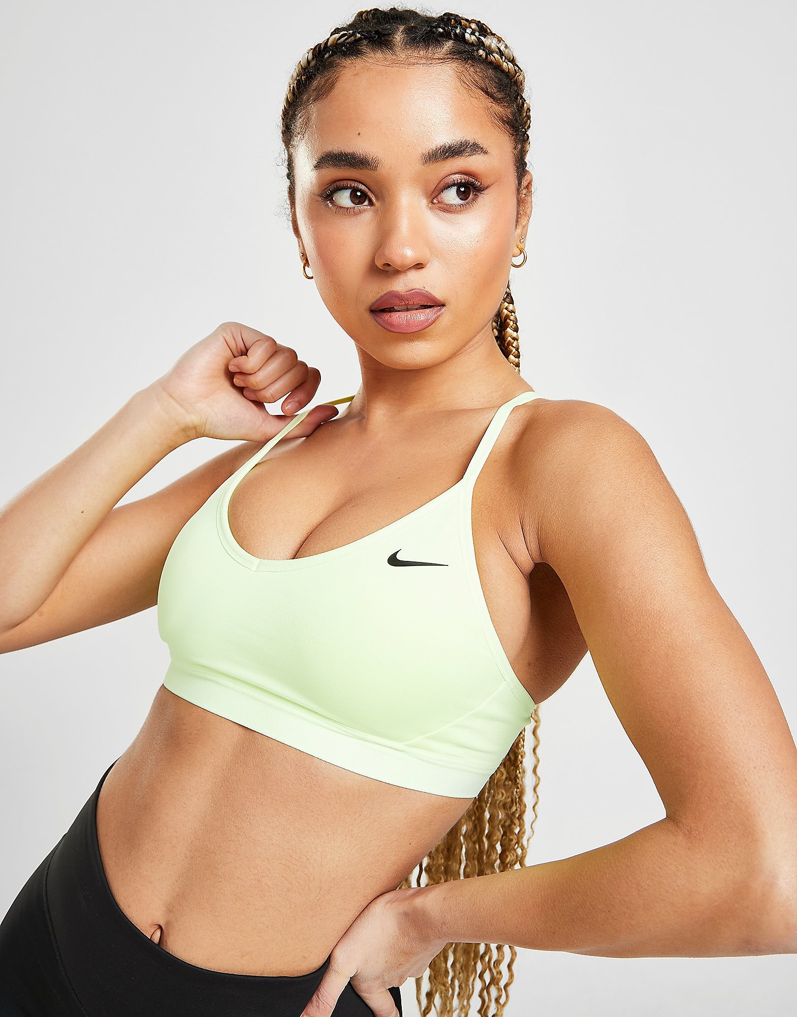 

Nike Training Indy Bra - Yellow - Womens, Yellow