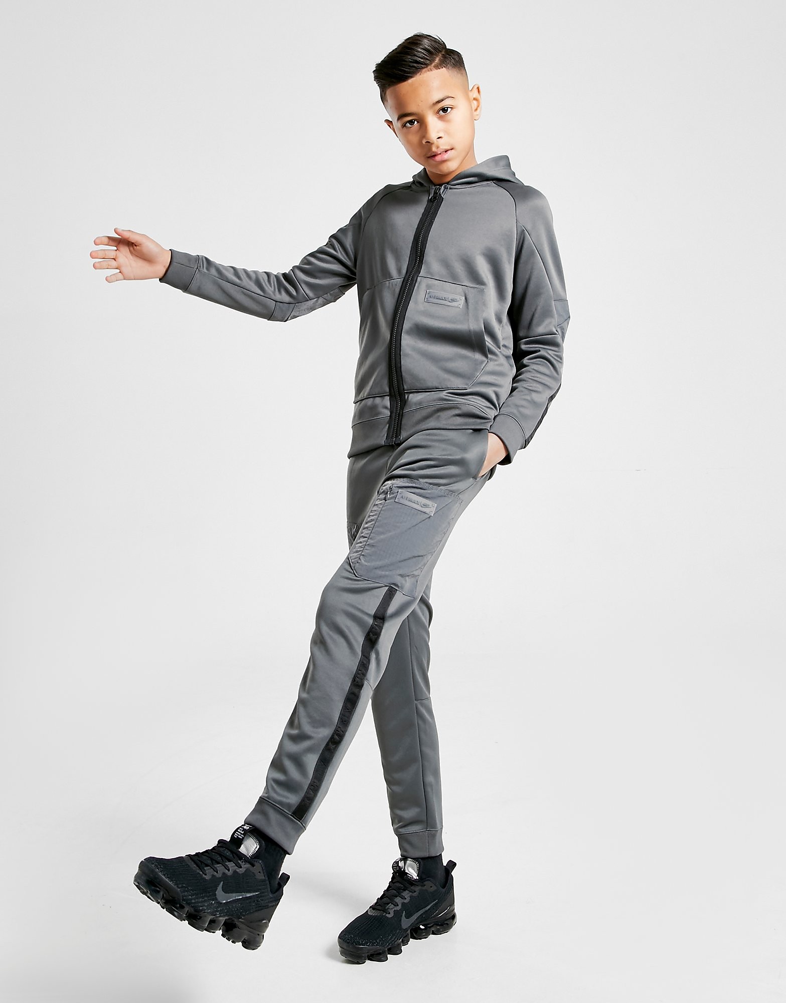 

Nike Air Max Poly Track Pants Junior - Only at JD - Iron Grey/Black - Kids, Iron Grey/Black