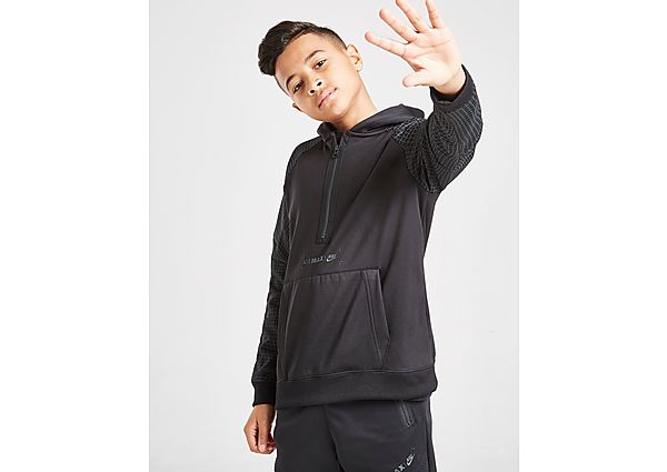 Nike Sweat à capuche et demi-zip en tissu Fleece Nike Sportswear Air Max pour Garçon plus âgé - Blac